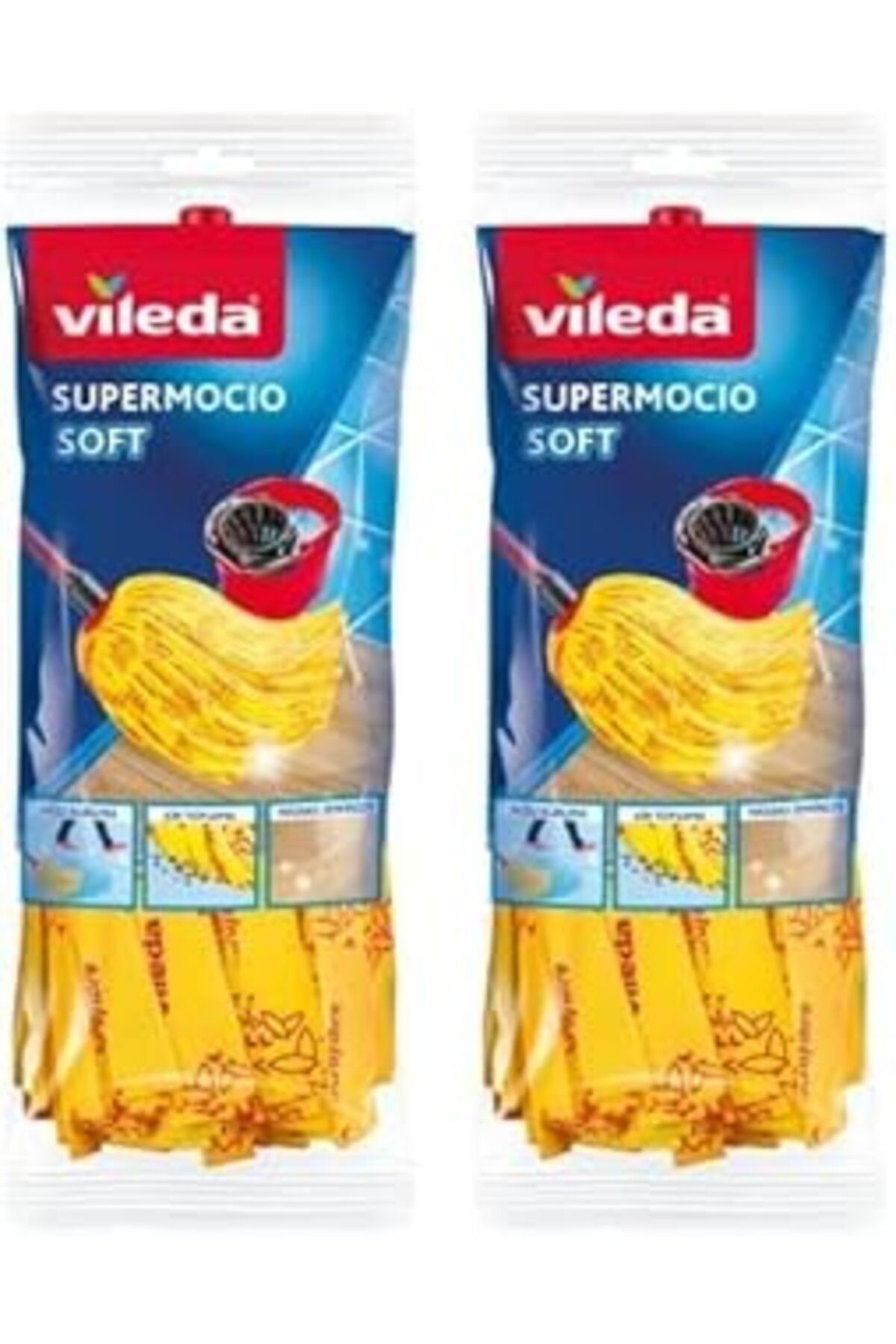 ASİTAN Soft Yedek Paspas 2Li Paket