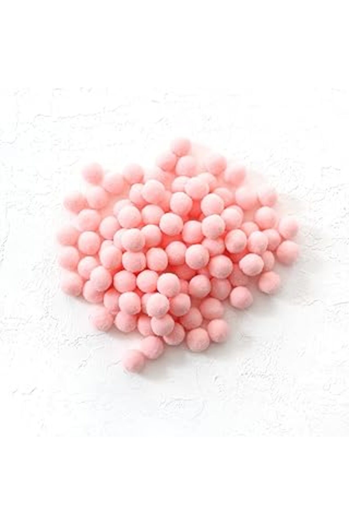NETWORK ART Bimotif Peluş Ponpon, 1.5 Cm 50 Adet Açık Pembe