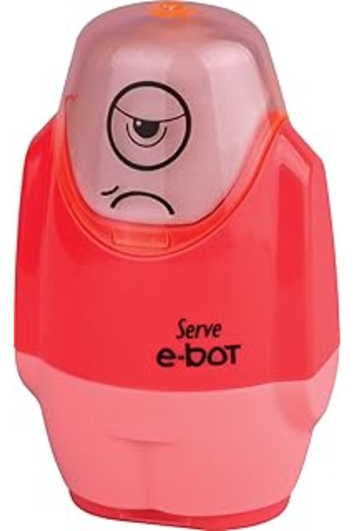ASİTAN Serve E-bot Silgili Kalemtiraş Fosforlu Kırmızı