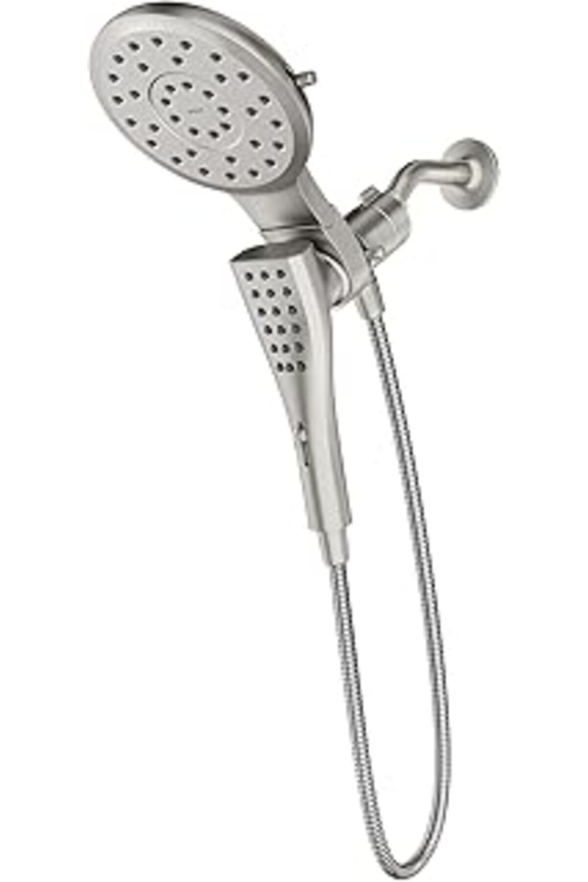 NETWORK ART Moen 220C2Srn Verso Rainshower/Handshower Combination With Infiniti Dial And Magnetix Docking, Spot