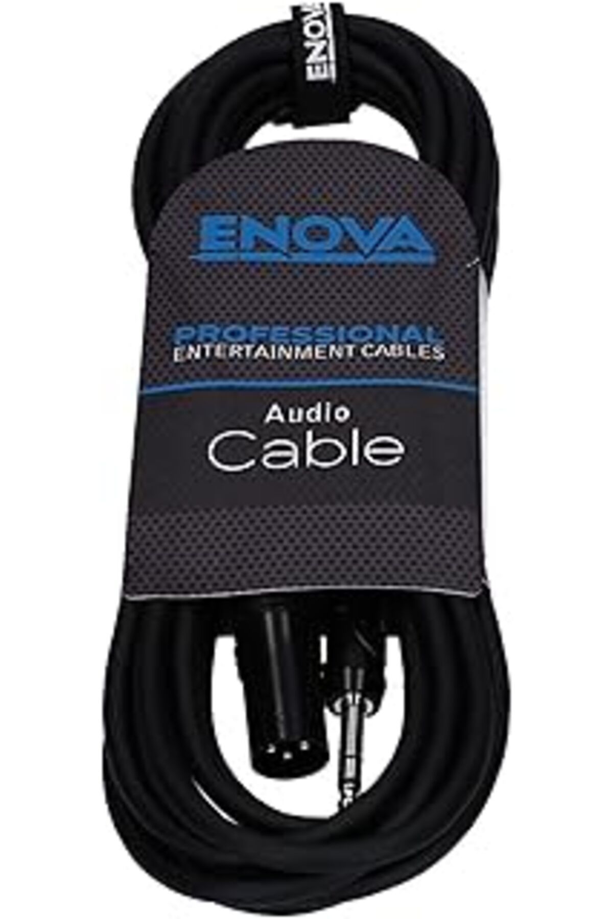 Qedii Enova 5 M Xlr Erkek - 1/4 "Fiş 3 Kutuplu Mikrofon Kablosu 3 Pimli Analog Ve Cırt Cırtlı Aes