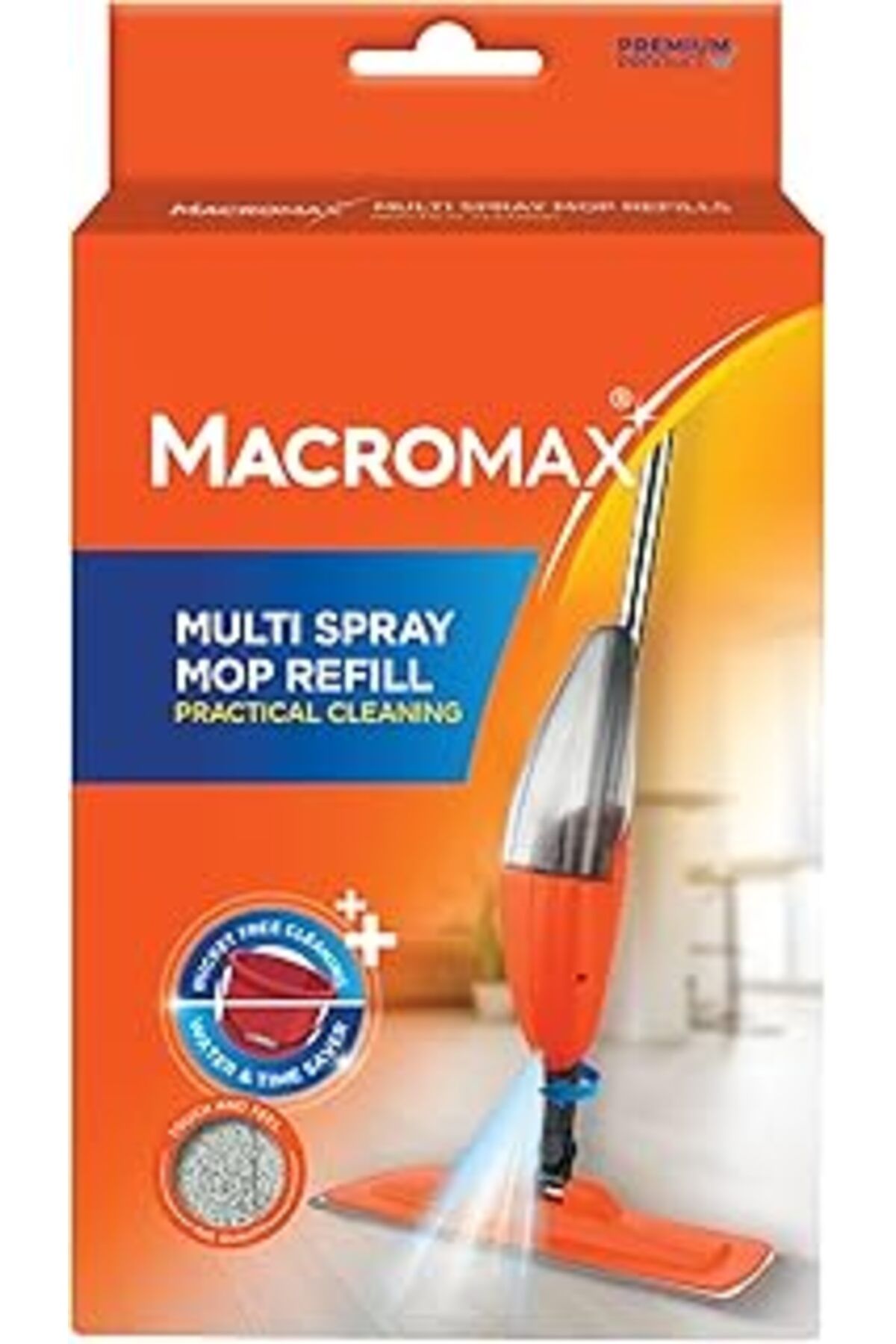 ASİTAN Macromax Multi Yedek Mop Başlık, Faster Ve Focus Otomatik Döner Temizlik Setleri İle Uyumlu Paspas