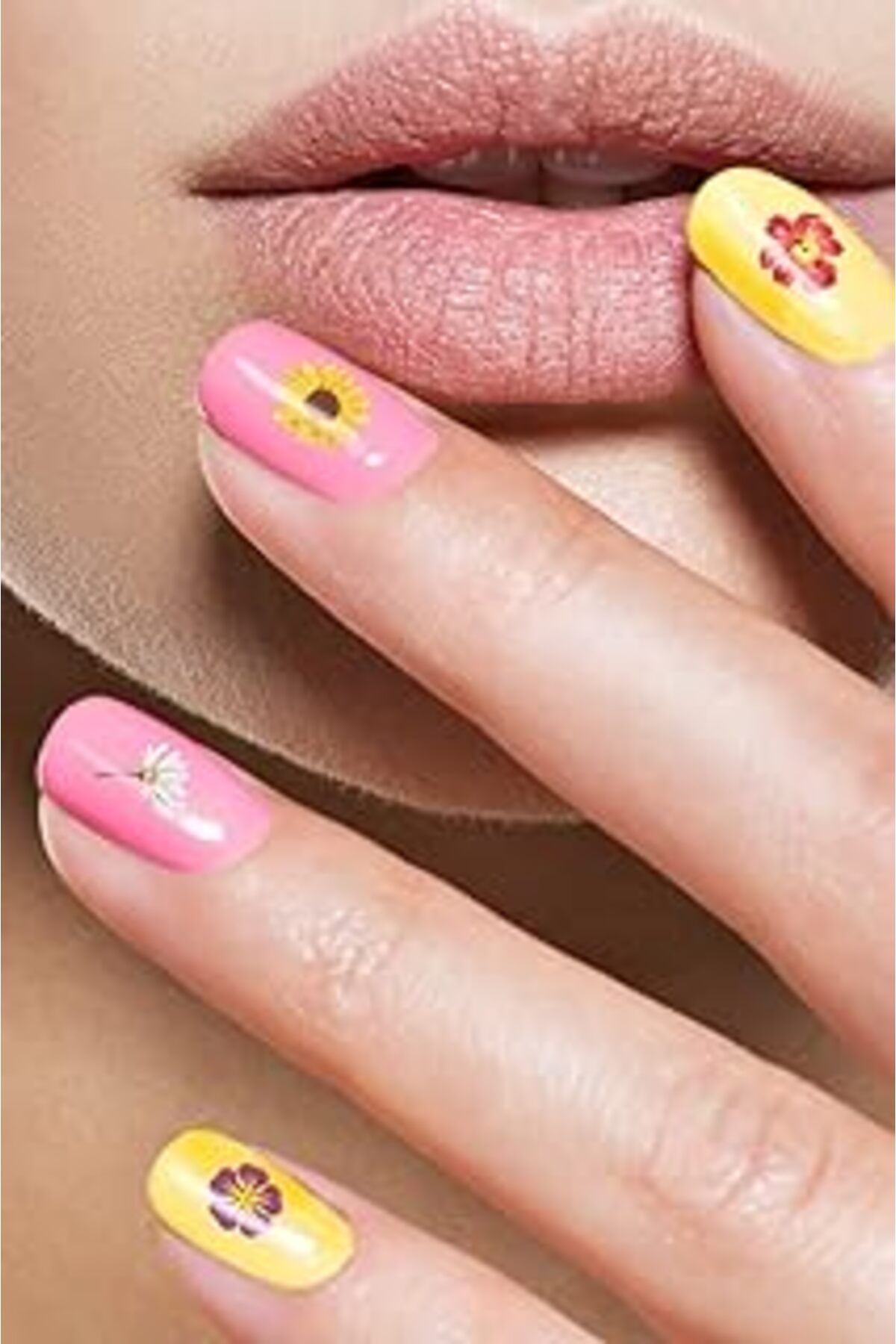 TBSProjects Artikel Flower Tırnak Dövmesi, Tırnak Tattoo, Nail Art, Tırnak Sticker