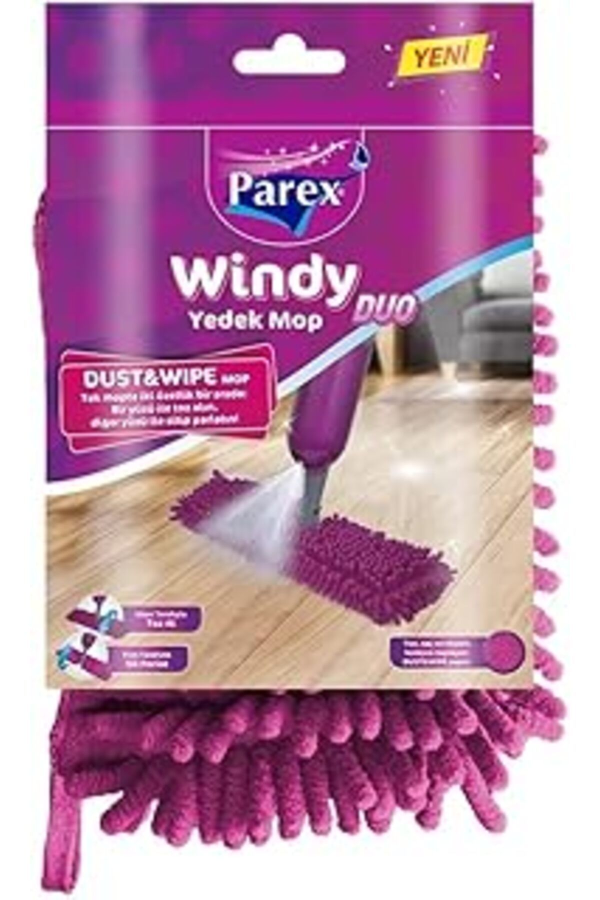 ASİTAN Parex Windy Duo Dust&Wipe Yedek Mop