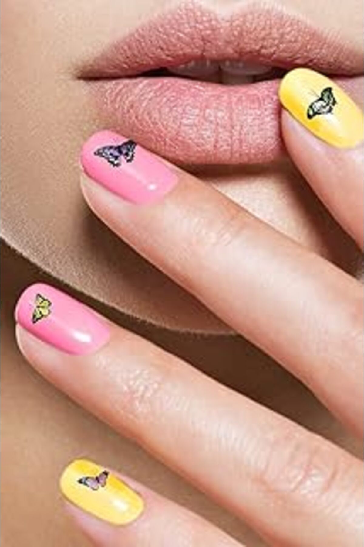 TBSProjects Artikel Kelebek Tırnak Dövmesi, Tırnak Tattoo, Nail Art, Tırnak Sticker