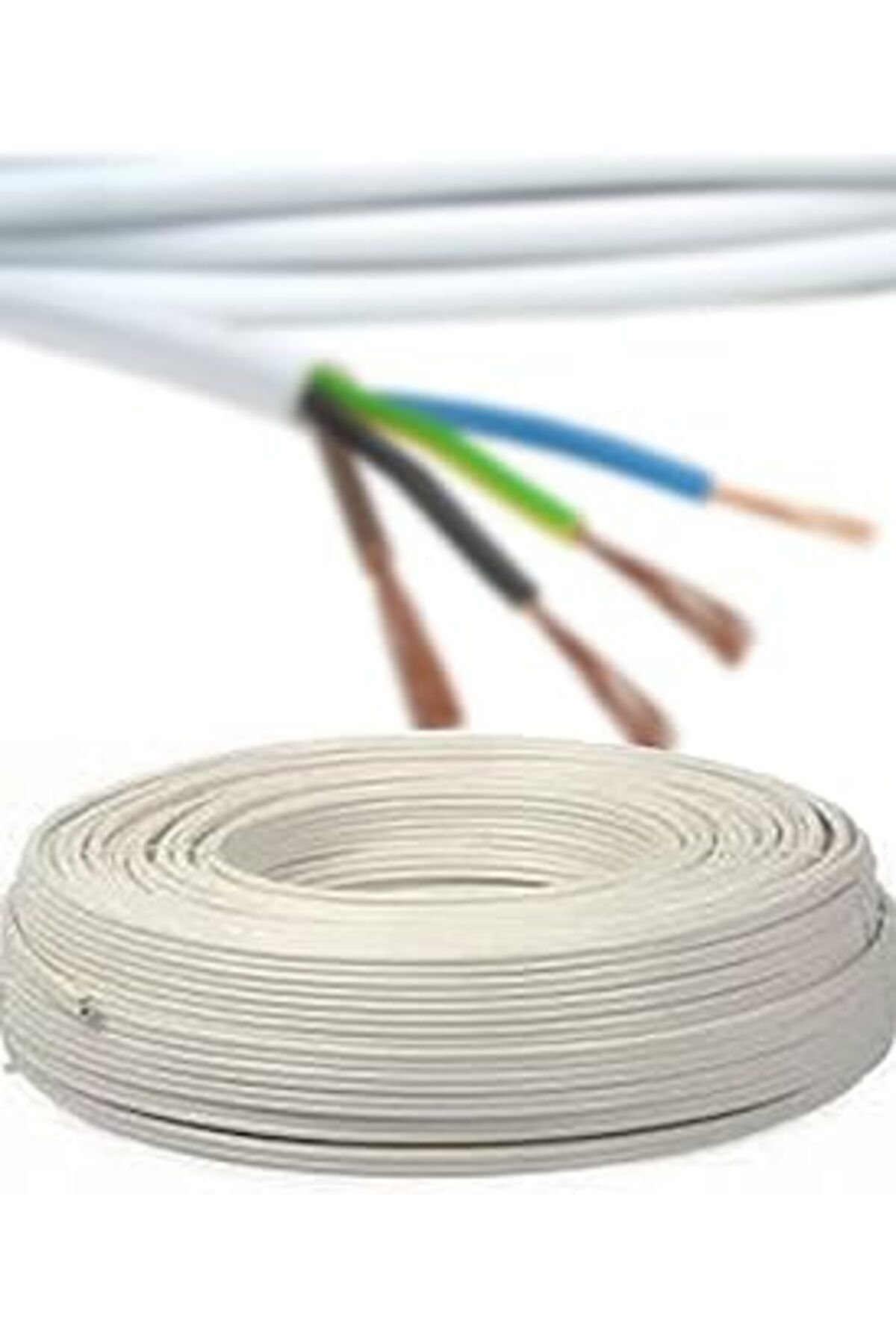 NETWORK ART Mobee Çınar 2X0,75 100Mt Elektrik Kablosu Kablo Elektrik Uzatma Kablosu Aydınlatma 1410