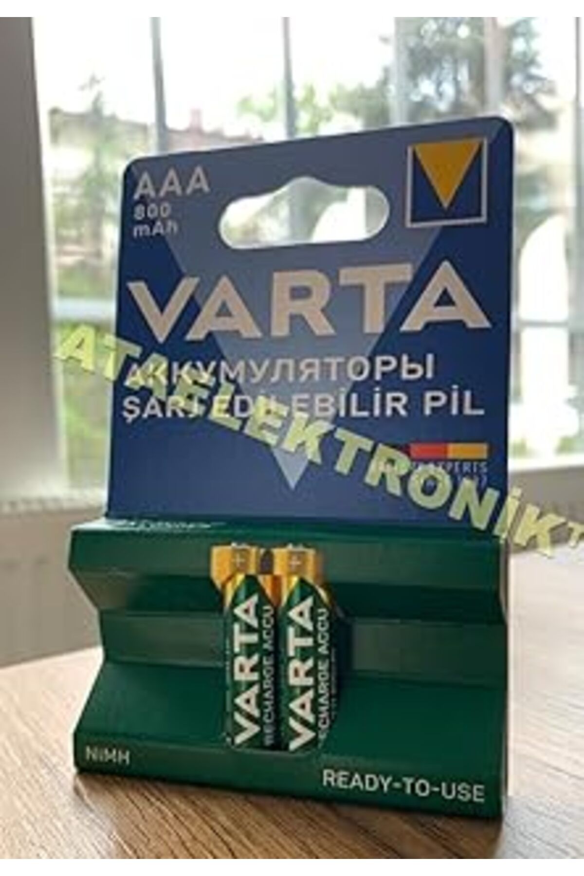 Pazarcan Weewell Wma420 Dijital Bebek Telsizi Uyumlu Şarj Edilebilir Pil Aaa Ince 550mah