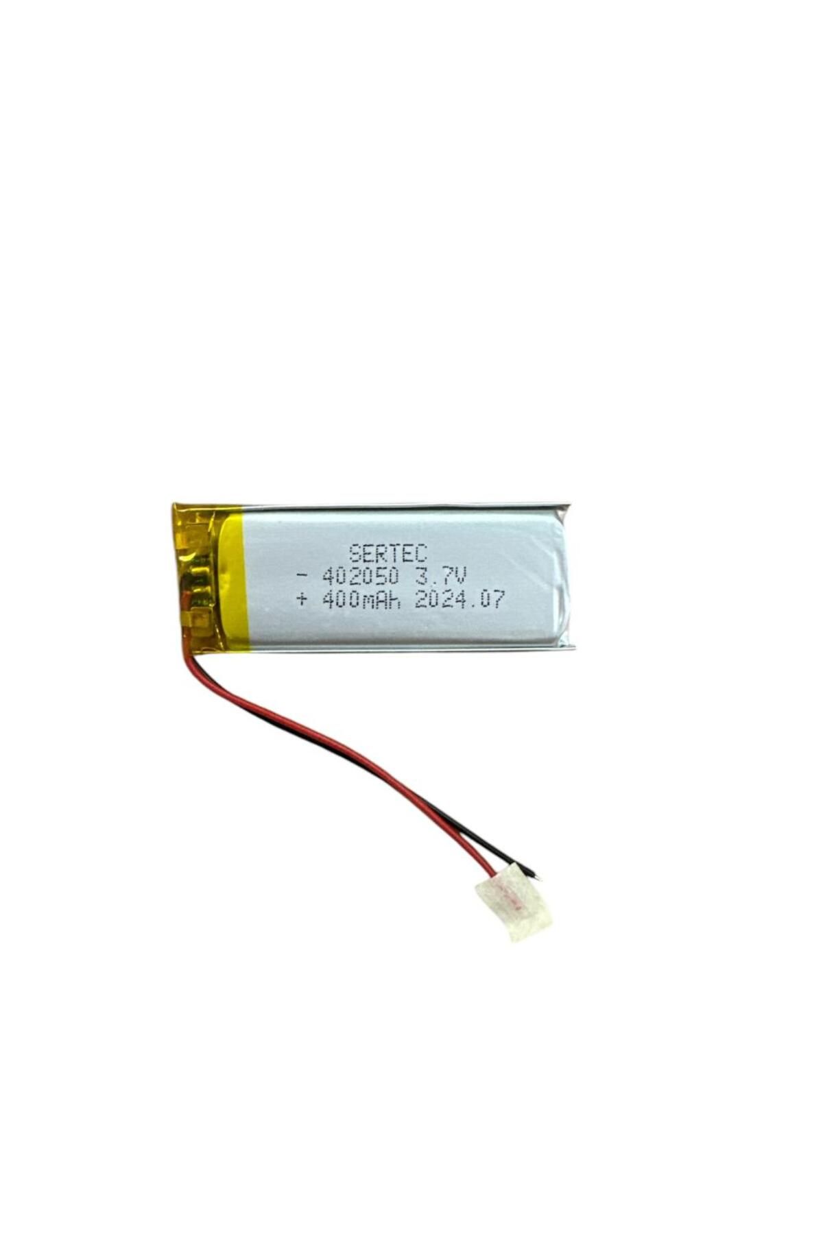 Skygo 402050 3.7V 400mAh Li-Polymer Pil Devreli/1.5A
