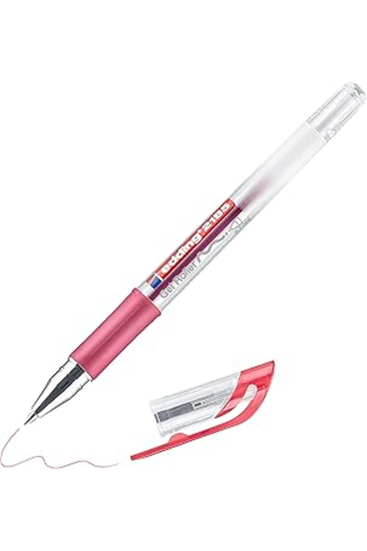 Pazarcan Edding 2185 Jel Roller - Kırmızı - 1 Kalem - 0,7 Mm