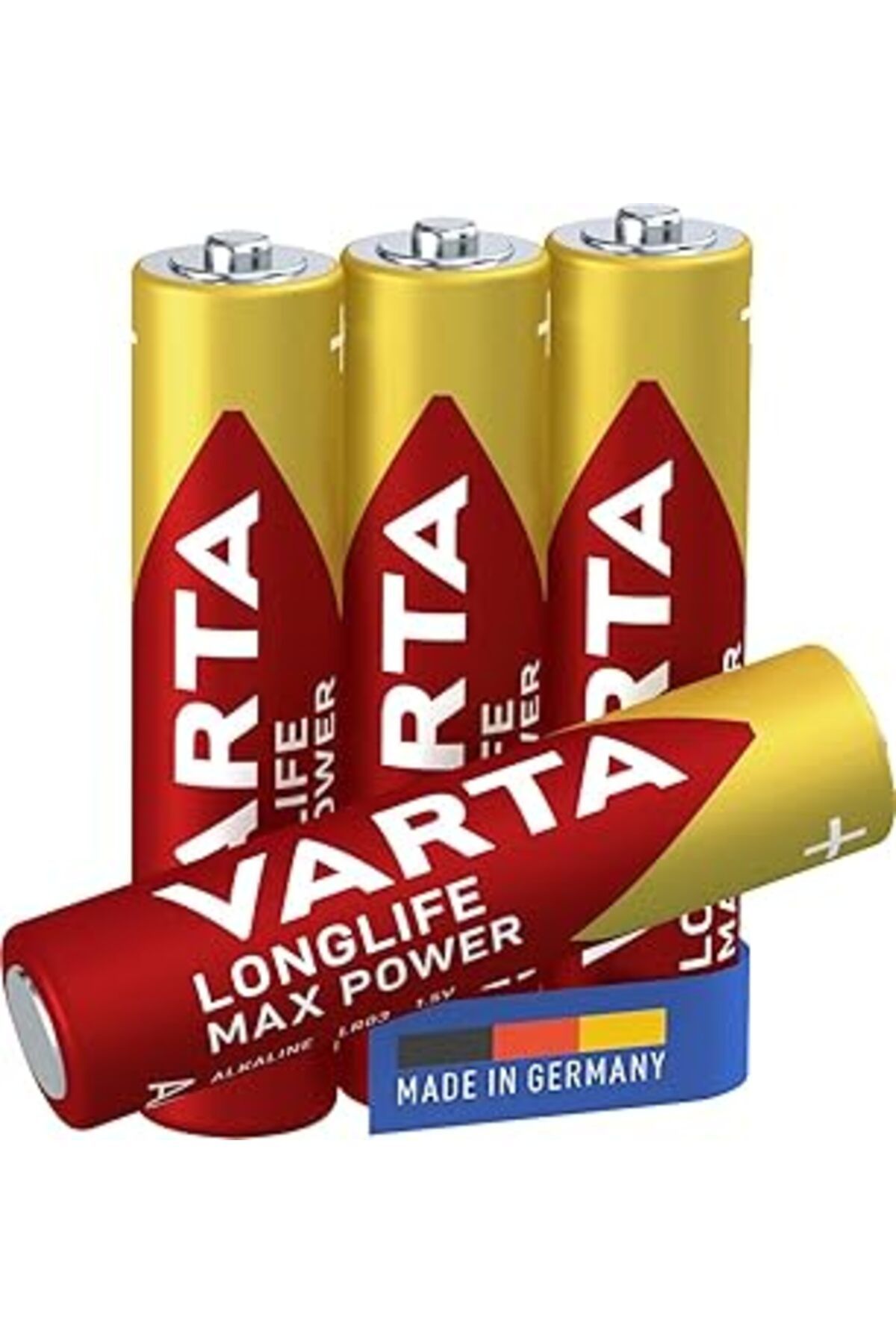 TBSProjects Longlife Max Power 4 X Aaa Alkalin Pil