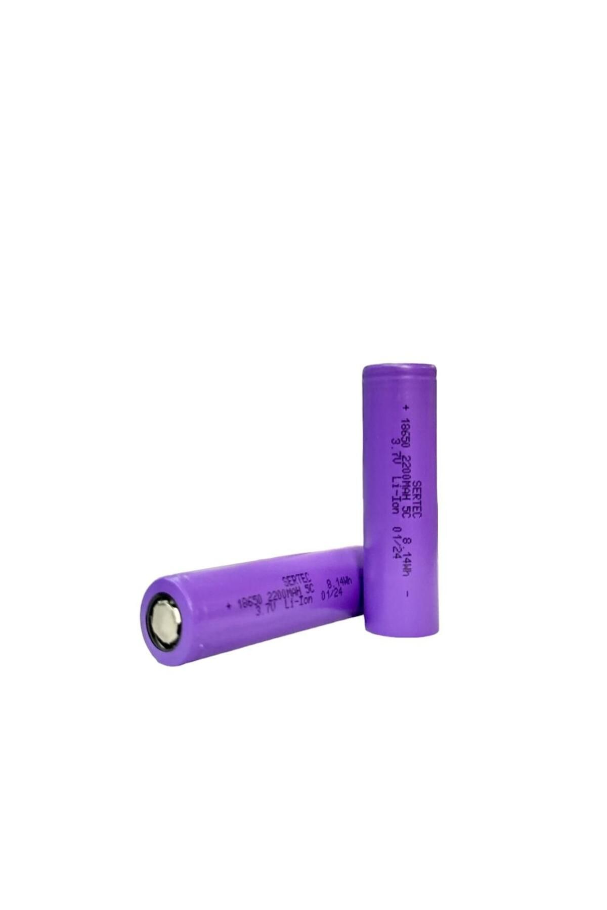 Skygo 18650 3.7V 2200 Mah 5C Li-Ion Şarjlı Pil