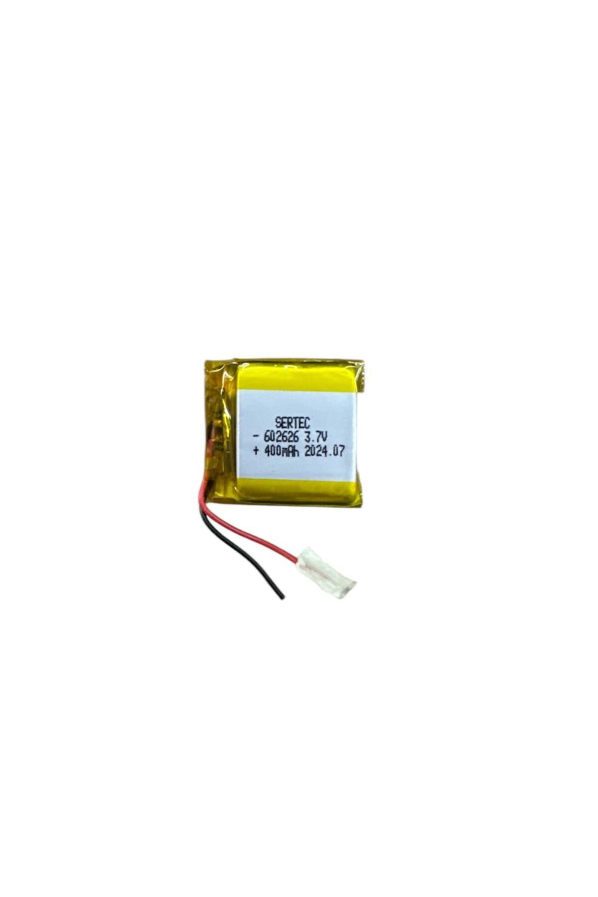 Skygo 602626 3.7V 400mAh Li-Polymer Pil Devreli/1.5A