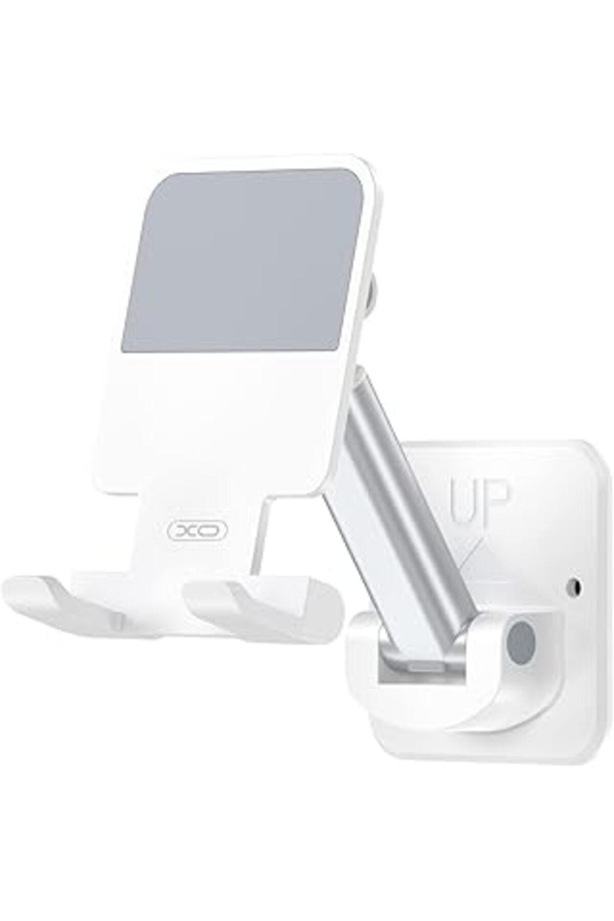 ASİTAN Xo C99 Duvar Tipi Telefon Tutucu, 7 Inç Uyumlu, 134 Mm Çekmeli, Ayarlanabilir Açı, Yapışkanlı Monta