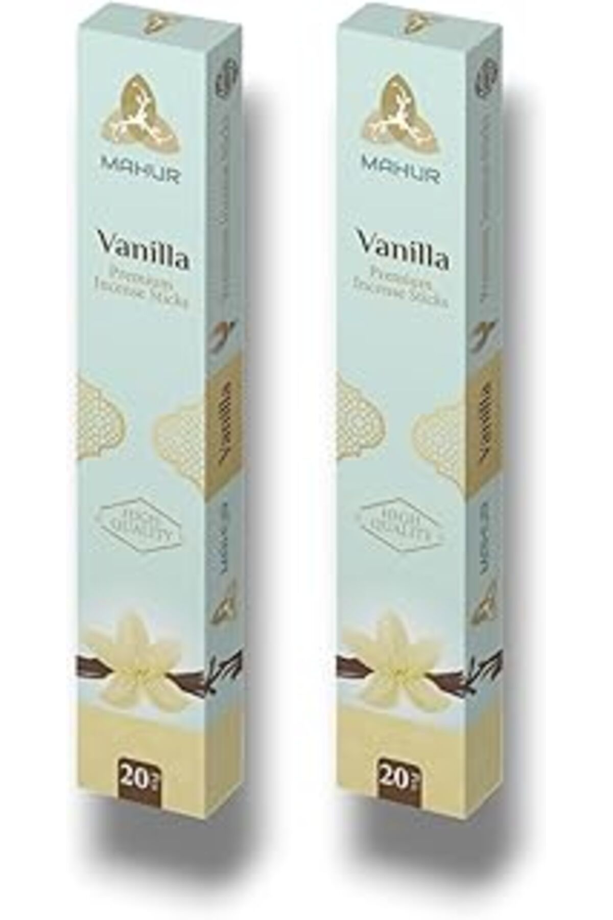 ASİTAN Mahur Vanilya Aromalı Premium Tütsü Çubukları, Çok Al, Az Öde, 2 Kutu - 40 Adet Tütsü