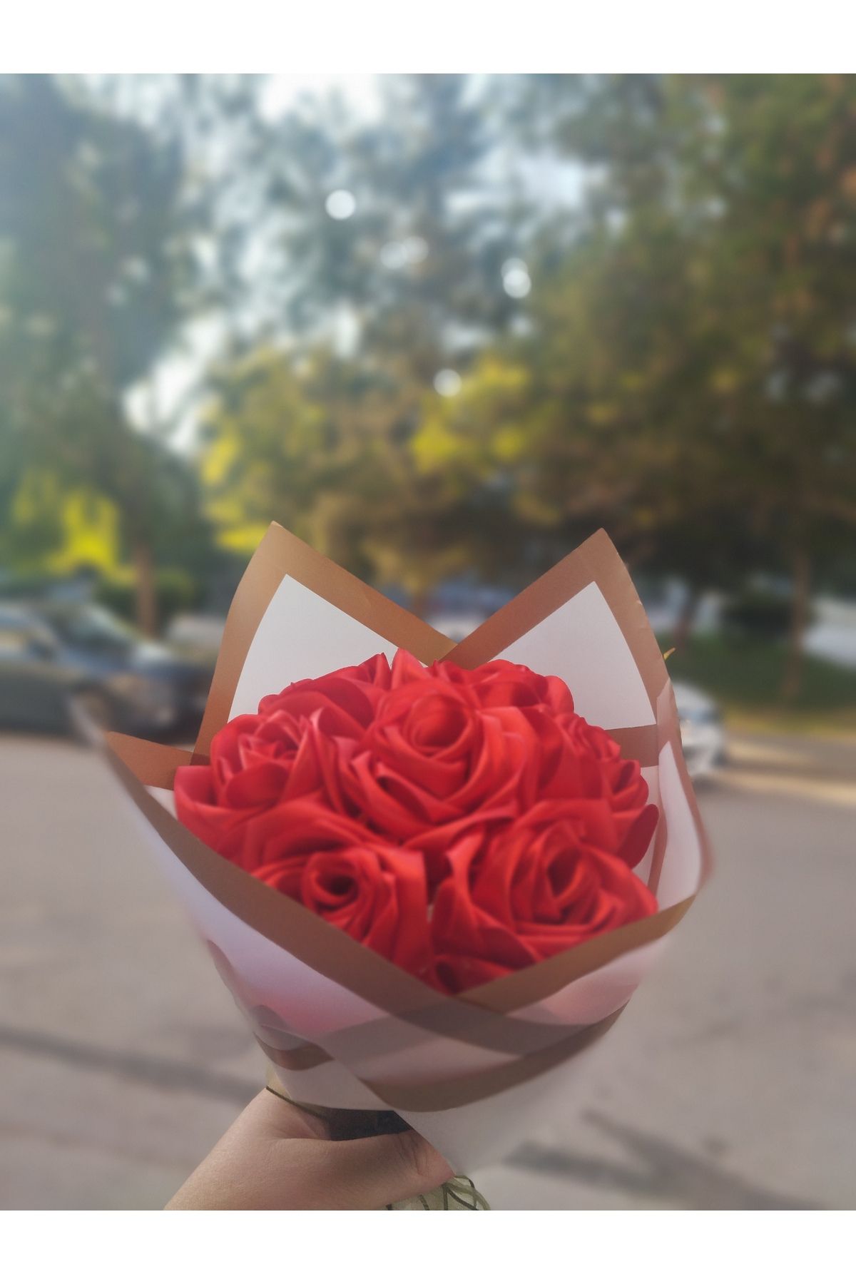 sılay jewelry Solmayan gül buketi
