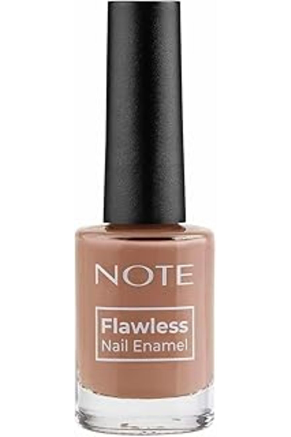Qedii Note Nail Flawless Oje 53 Coffe Latte, Nude