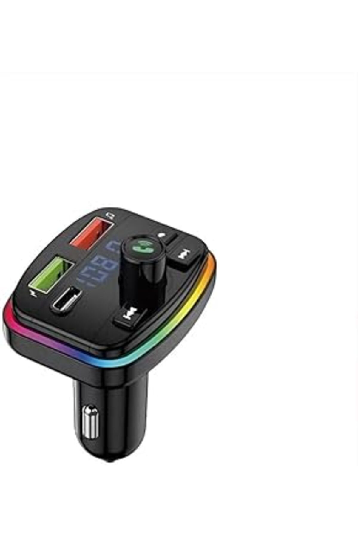 ASİTAN Heartz Fm Transmitter Modulator Araç Fast Quick Charge Hizli Şarj Flash Bellek Micro Sd Mp3 Playe