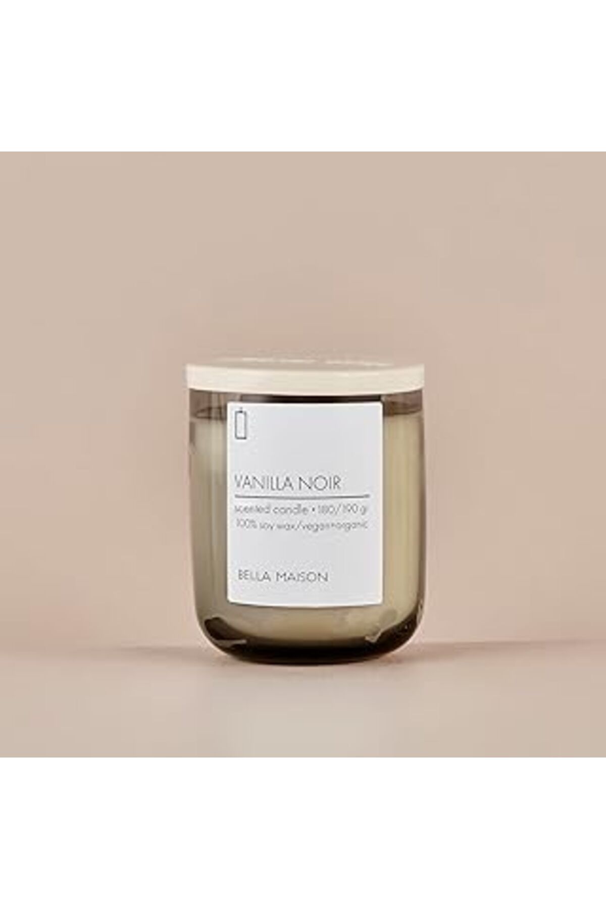 NETWORK ART Bella Maison Vanilla Noir Soy Wax Mum, Antrasit