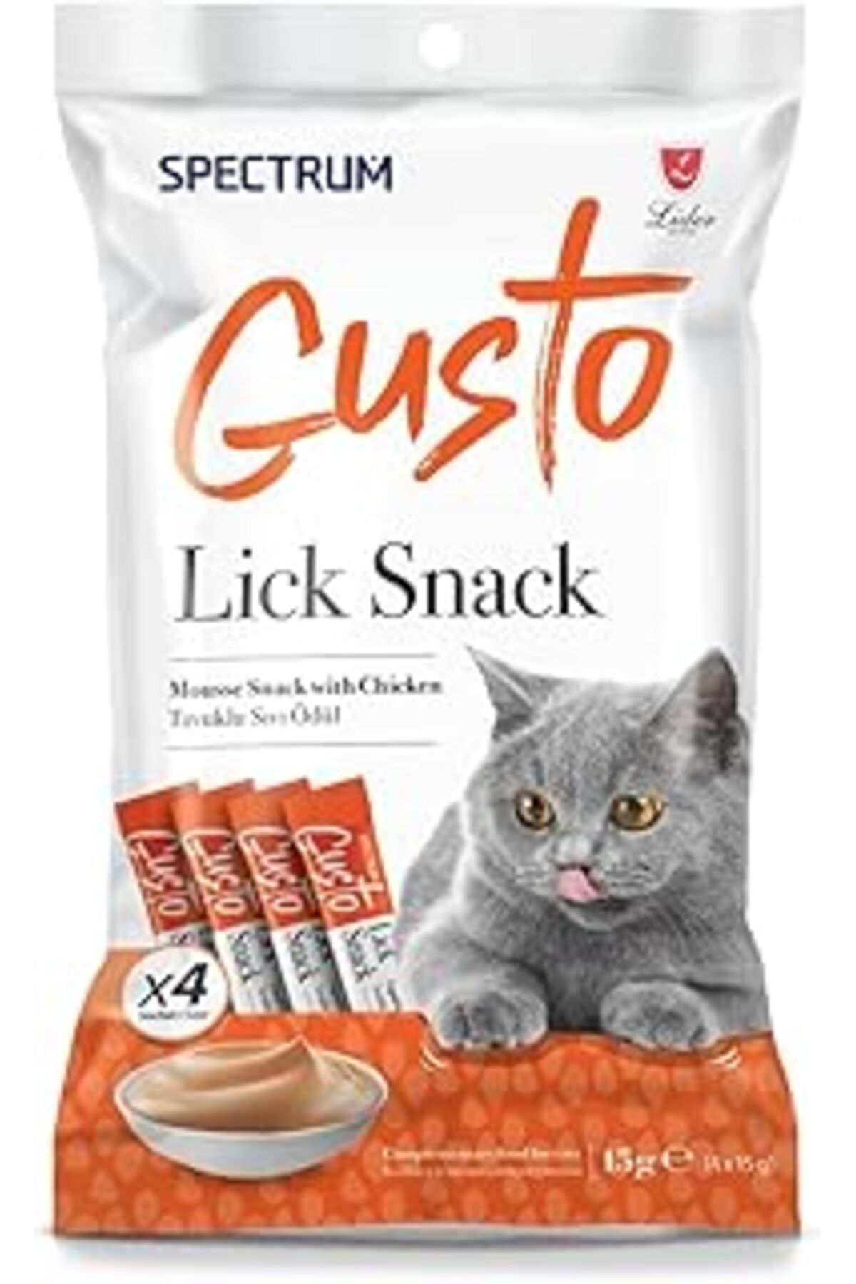 Qedii Spectrum Tavuklu Yetişkin Kedi Sıvı Ödül 60 Gram