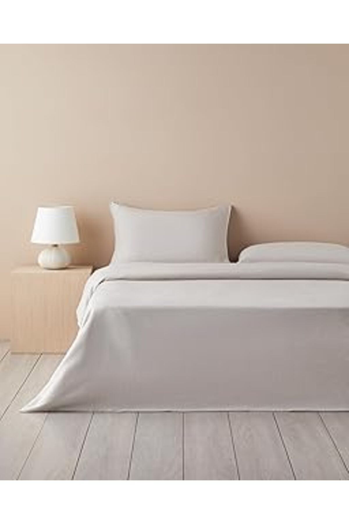 ASİTAN English Home Pied De Poule İpliği Boyalı King Size Nevresim Takımı 240X220 Cm Bej