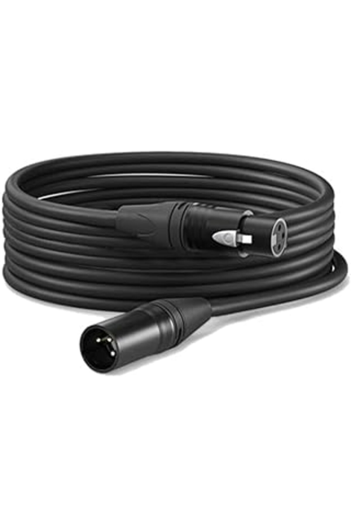 ASİTAN Mcb-20X Kaliteli Stereo Mikrofon Kablosu Xlr + Xlr 20 Metre Siyah Renk