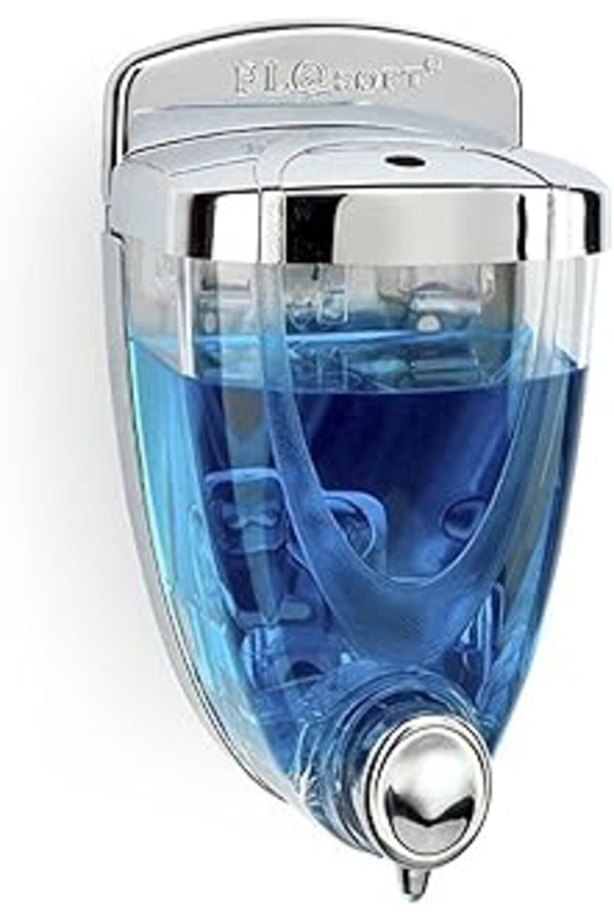NETWORK ART Flosoft F017 Sıvı Sabunluk 350 Ml F017-Krom Yapışkanlı Şeffaf,Ilkatr1525
