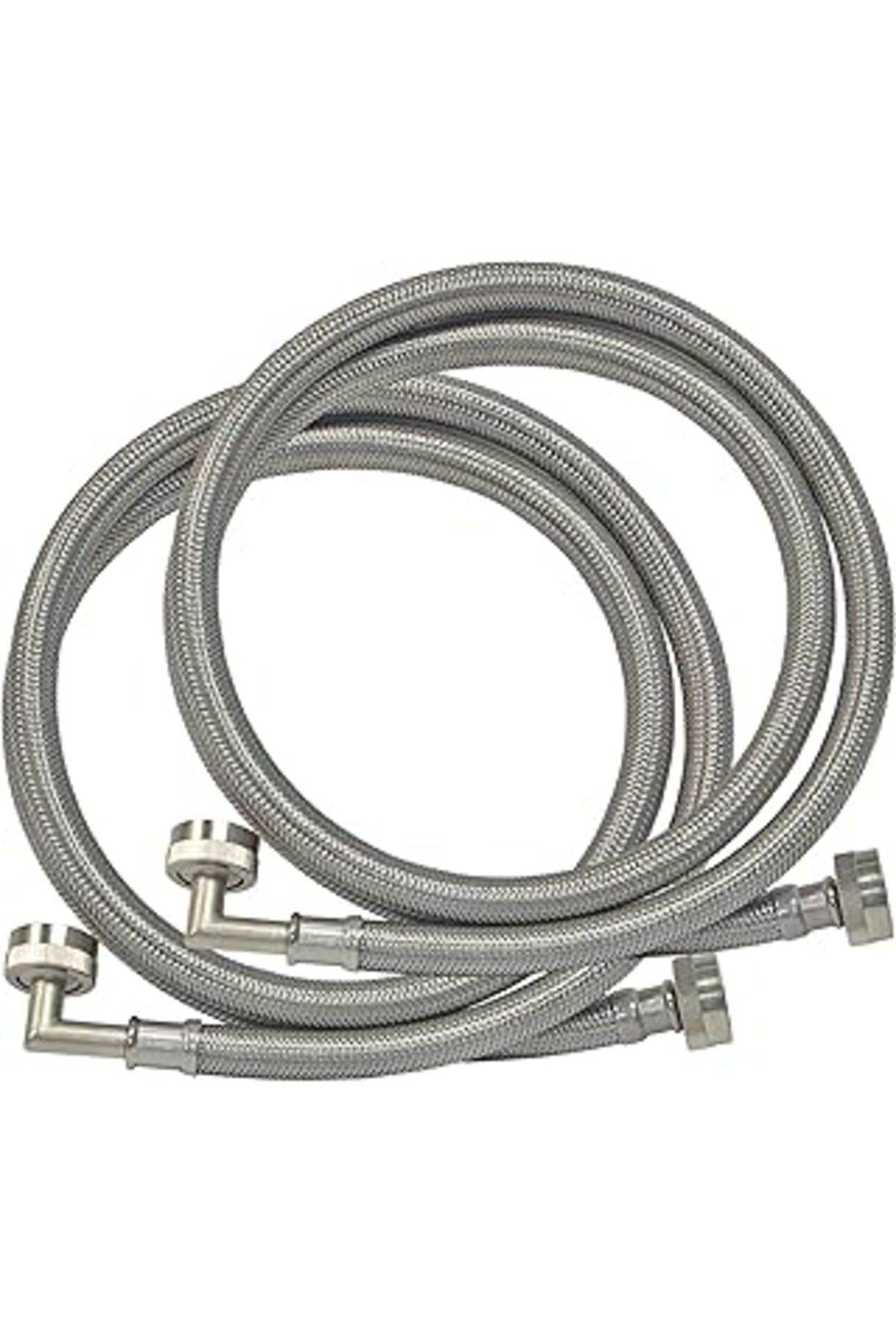 NETWORK ART Eastman 41066 Ss Çamaşır Makinesi Hortum Boru Yayı Ile 90 Derece 3/4 Inç X 3/4 Inç Skitasche