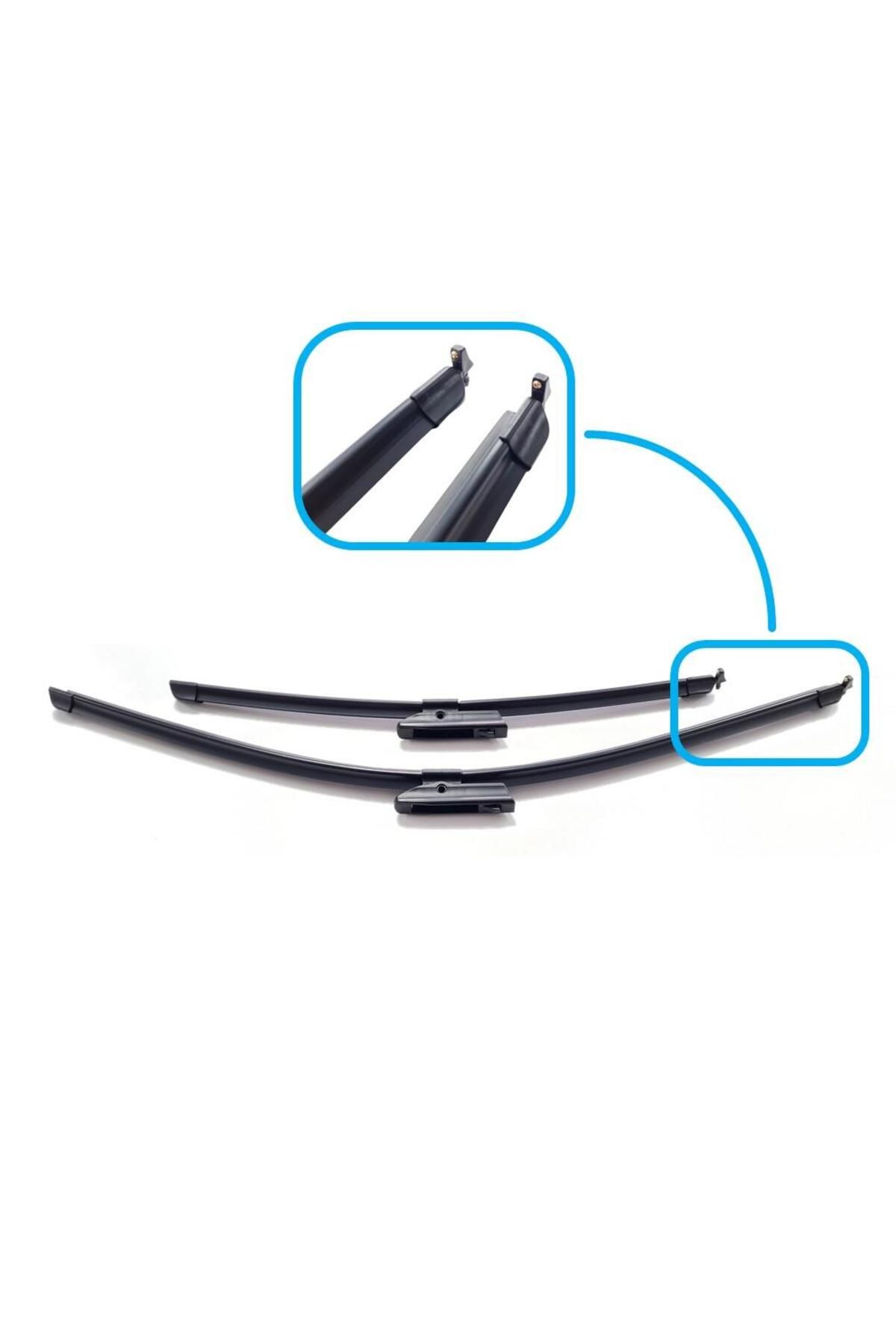 Silbak Citroen C4 Cactus 2014-2020 Ön Cam Silecek Takımı 65x43cm