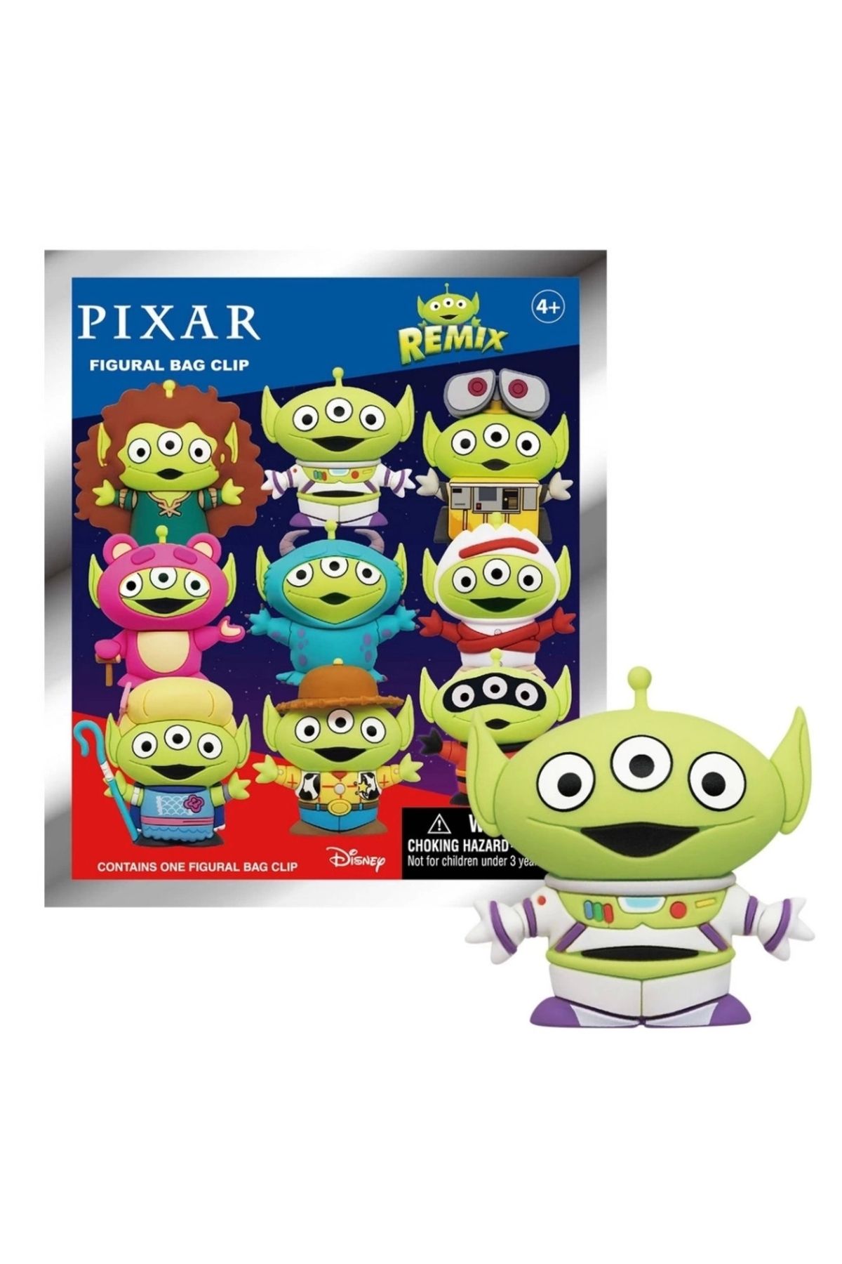 Eng Nessiworld Monogram Pixar Alien Klipsli Figür