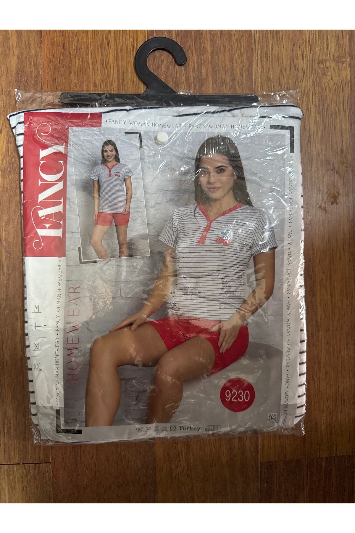 expermarket Genel markalar pijama takımı son ürün m beden kiraz desenli