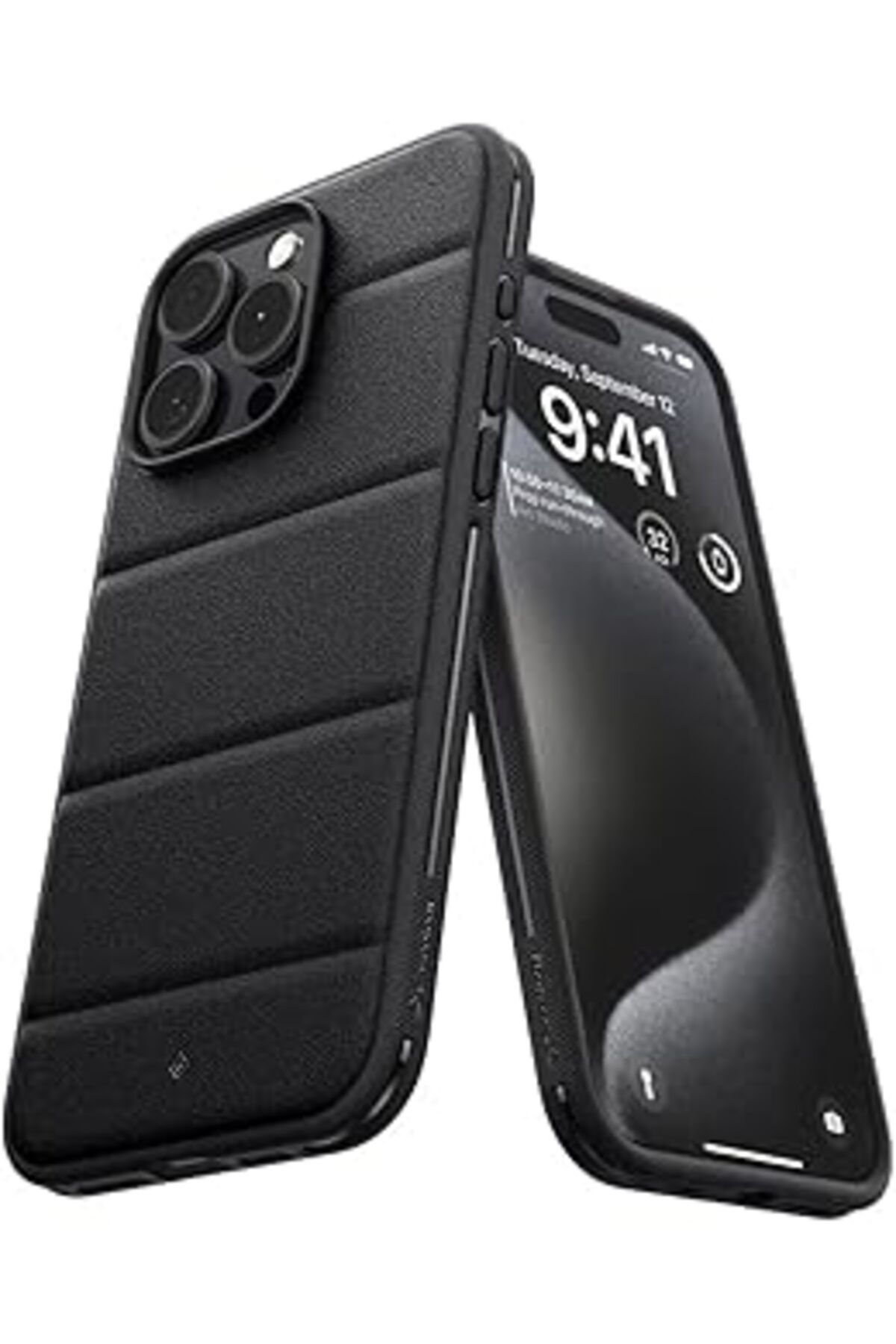 Mu Art Ahşap Caseology Iphone 15 Pro Kılıf Athlex Active Black - Acs06758