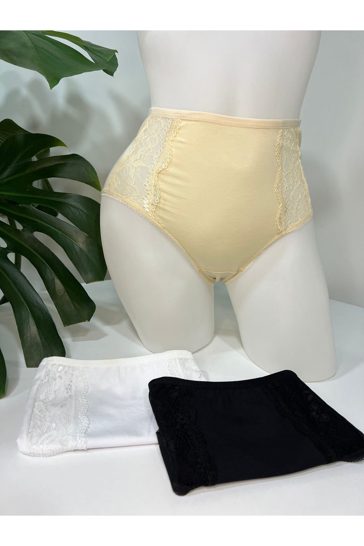Butik DEFAY BUTİK Karışık renkli 3`lü kilot takımı