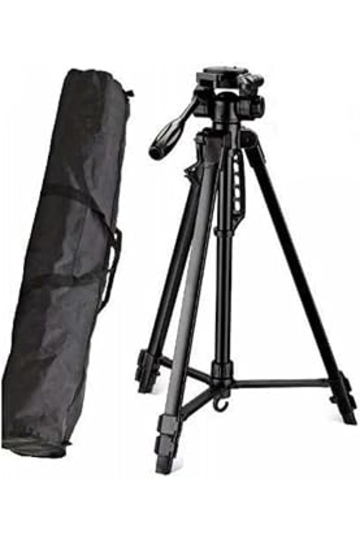 NETWORK ART Teknosepetim Tripod Bluetooth Kumandalı Profesyonel Telefon Kamera Tutucu Çantalı Tripot 8810 Proje