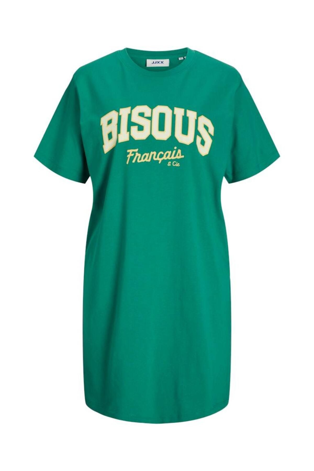 JJXX JXCHRISTINE LOOSE SS TEE DRESS JRS LB ELBİSE