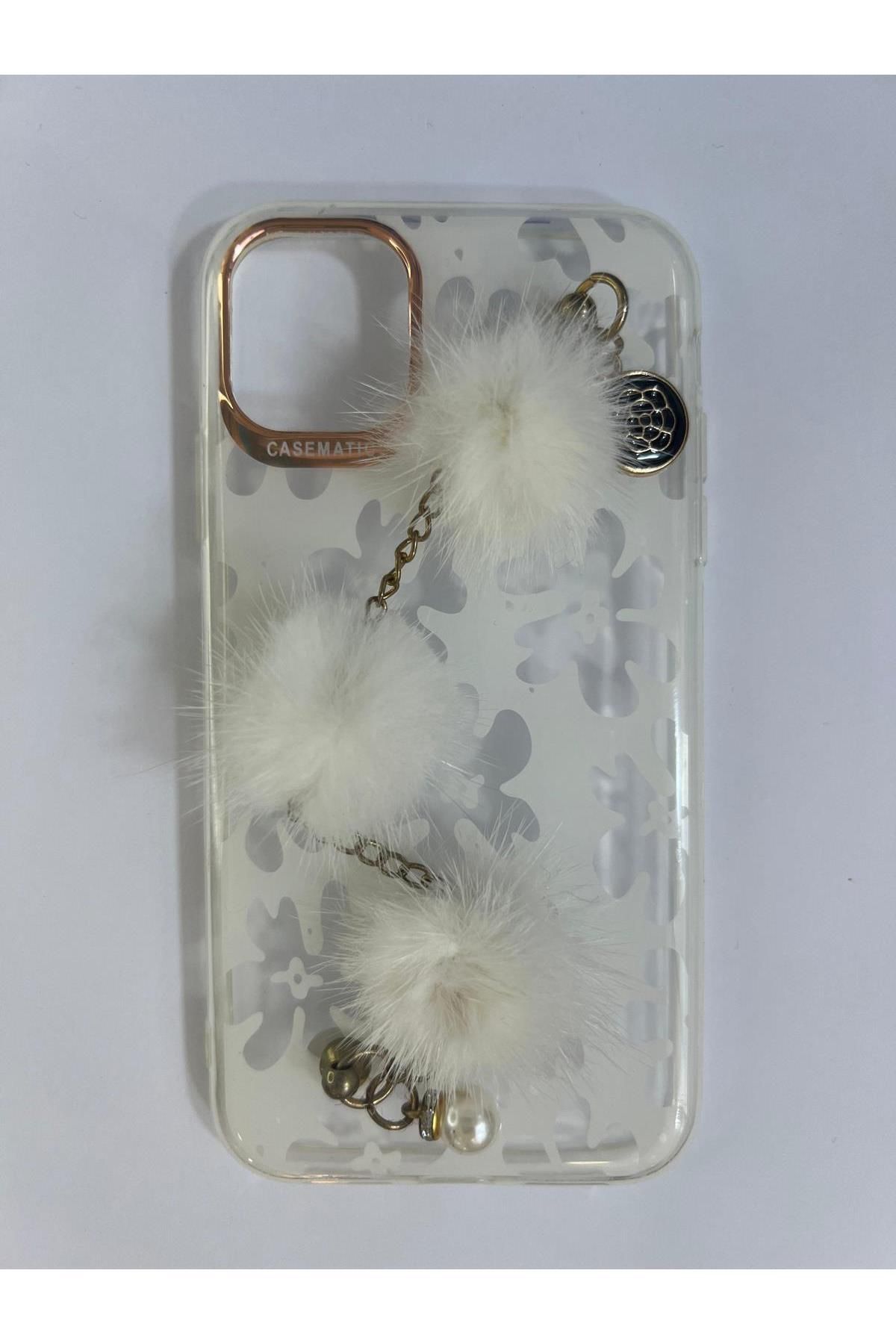 Amorix ARMORİX İPHONE 11 DESENLİ ZİNCİRLİ SERT SİLİKON