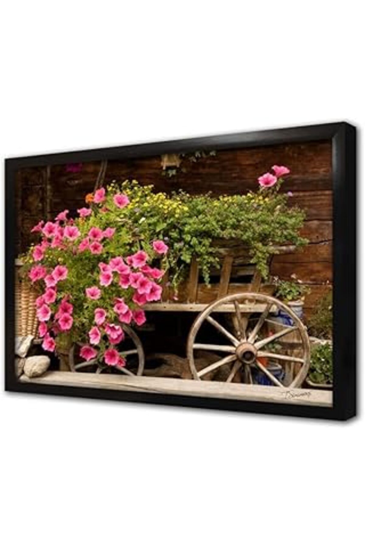 Mu Art Ahşap Kapı Çerçeveli Cam Tablo 20X30 Cm Ca07230