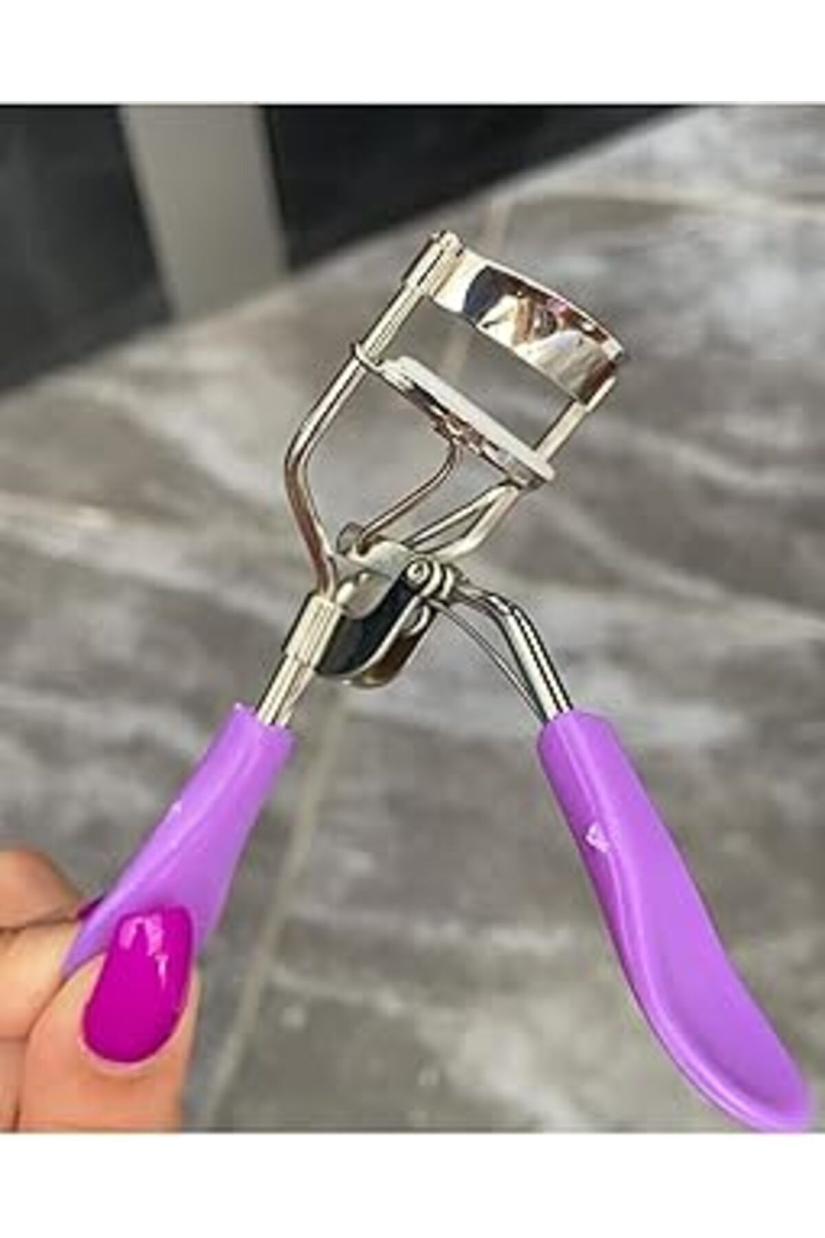 ASİTAN Kirpik Kıvırma Aleti, Ergonomik Tasarım Kirpik Kıvırıcı Maskara Yapma Aparatı, Kirpik Kıvırıcı Kıst