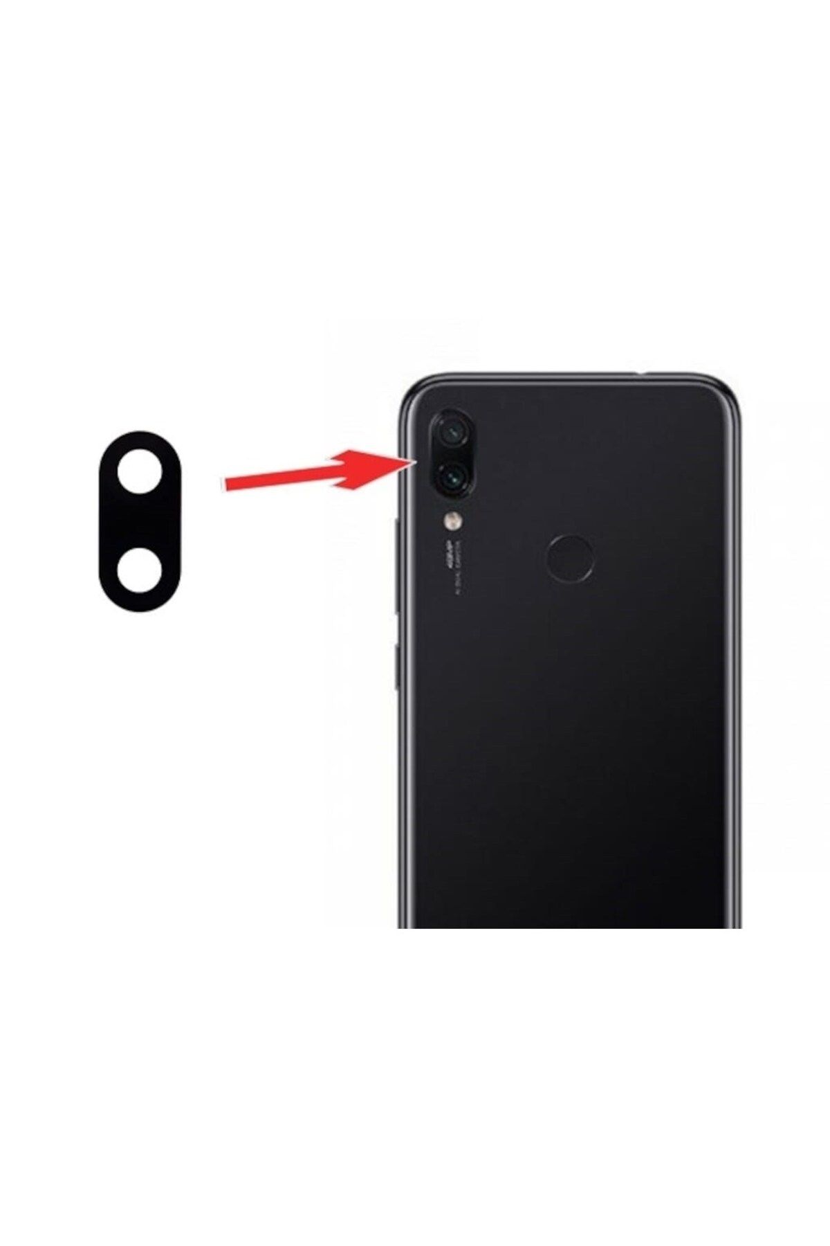 OEM Xiaomi Redmi Note 7 Kamera Camı Lensi Süper Kalite