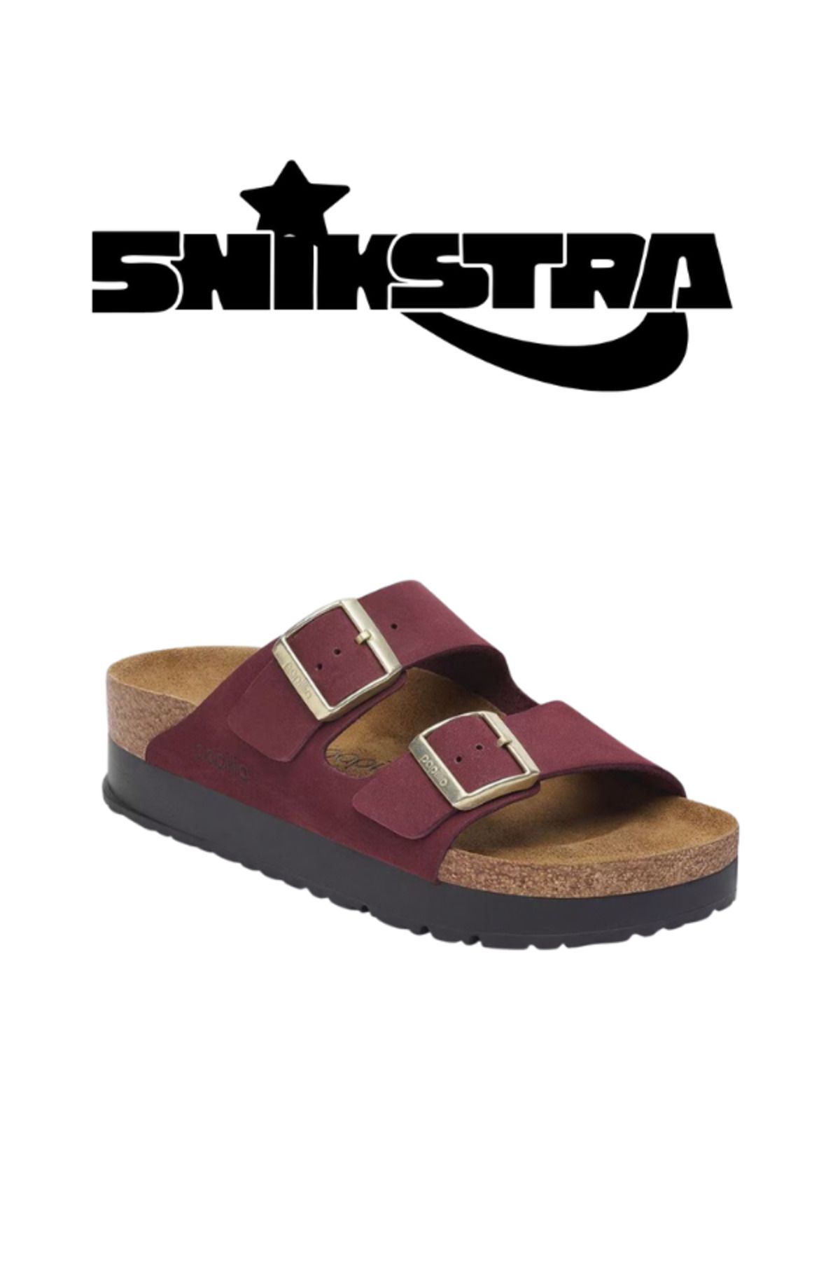 Birkenstock ARIZONA PLATFORM FLEX NU Nubuk leather 1028432 - Snikstra