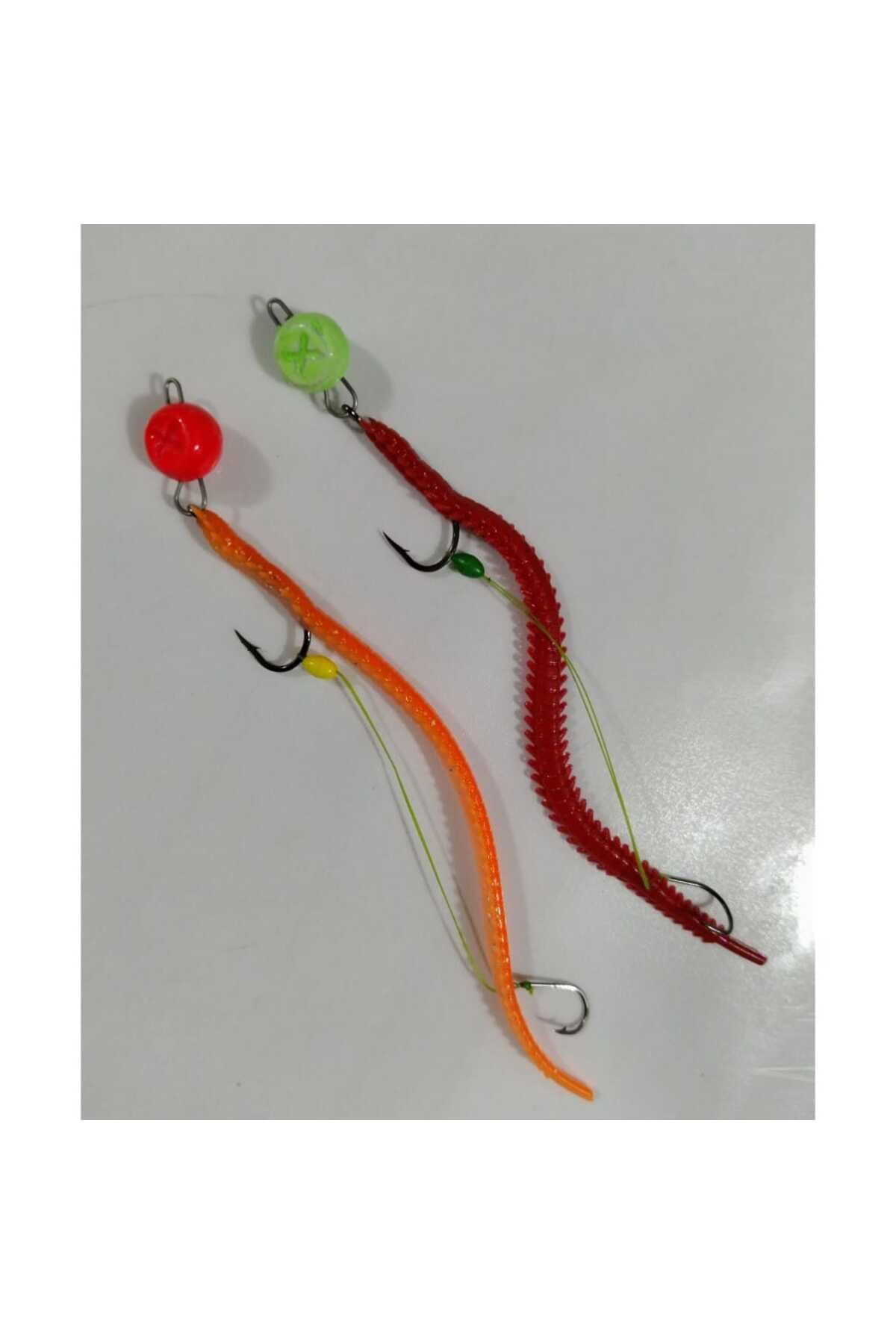 hobim LRF At-Çek Avcı Silikonu ( 11 CM ) Hırsızlı Hazır - 2 Adet