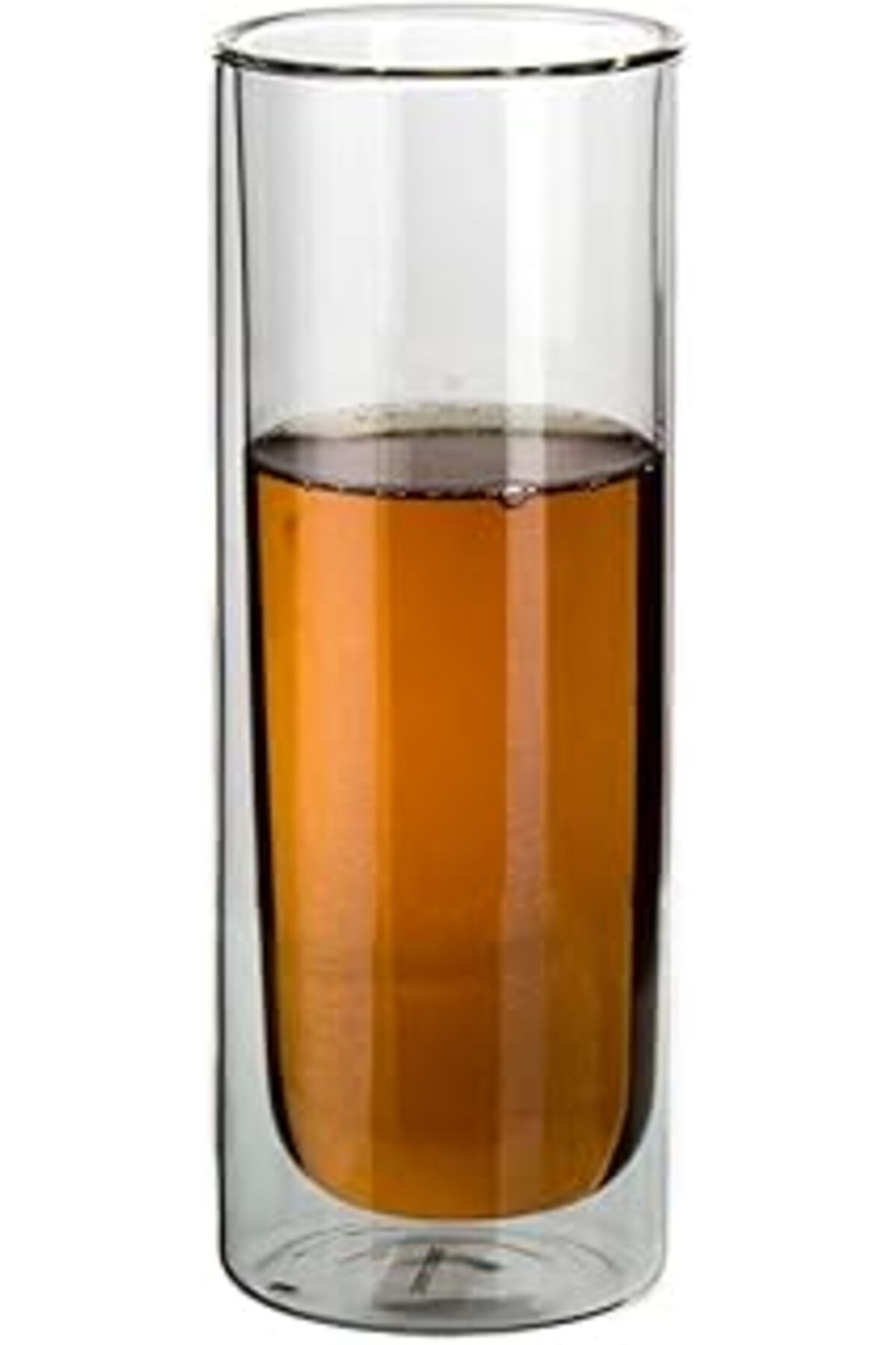 Mu Art Ahşap Ultraform Cift Cidarlı Cam Bardak 330 Ml