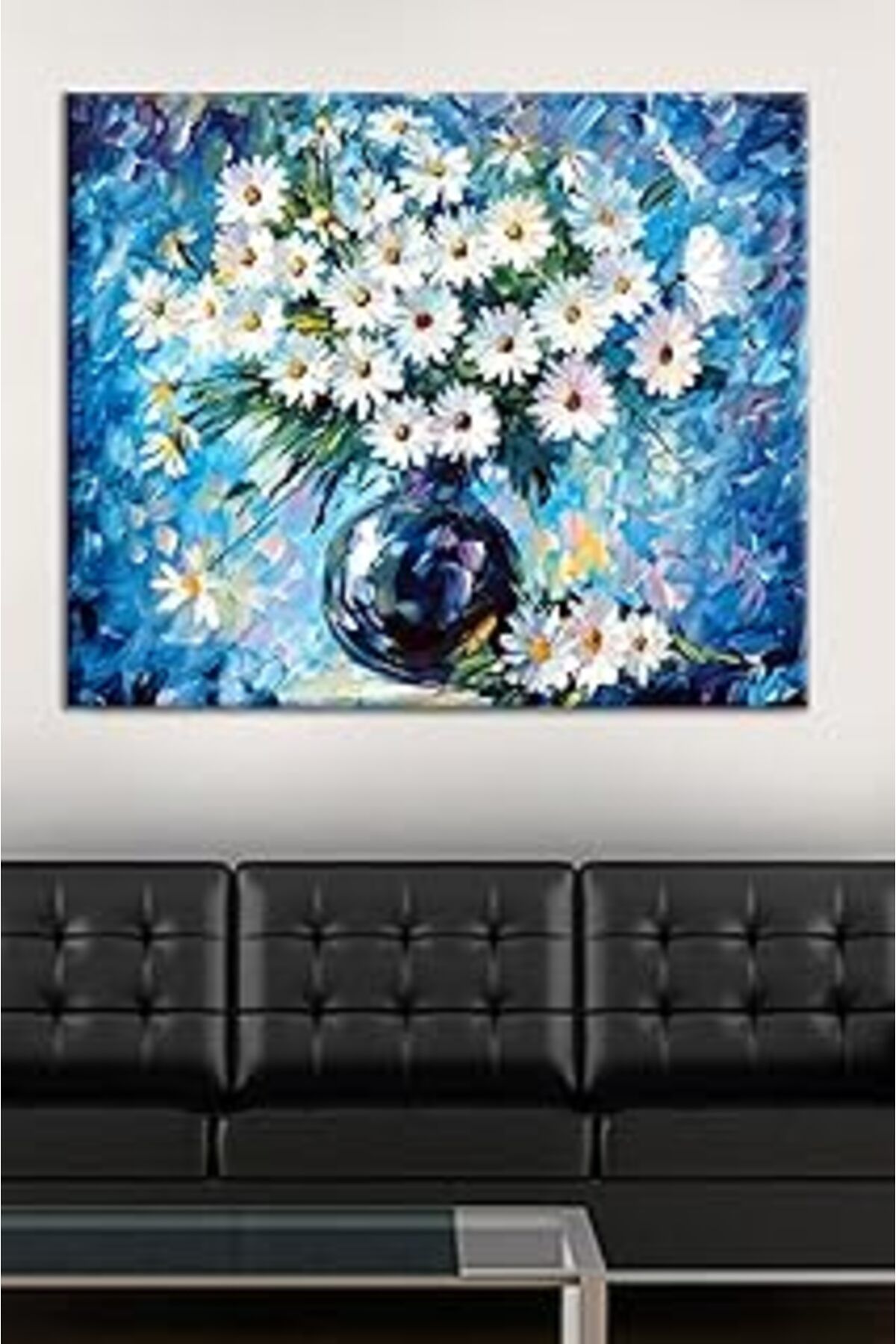 Pazarcan Talya Tablo Talya Kanvas Tablo Vazo Çiçek 50 X 70 No-115