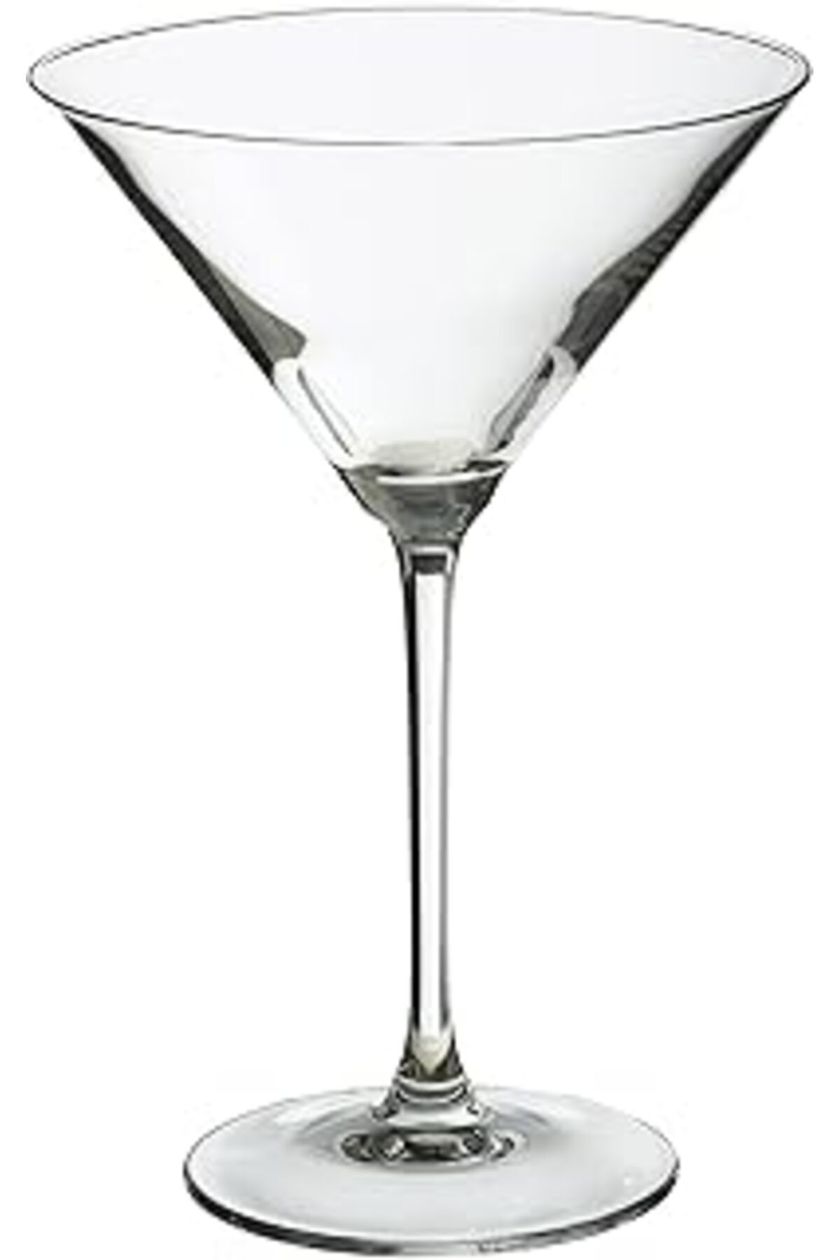 Mu Art Ahşap Storsint Martini Bardağı, 24 Cl, Şeffaf Cam