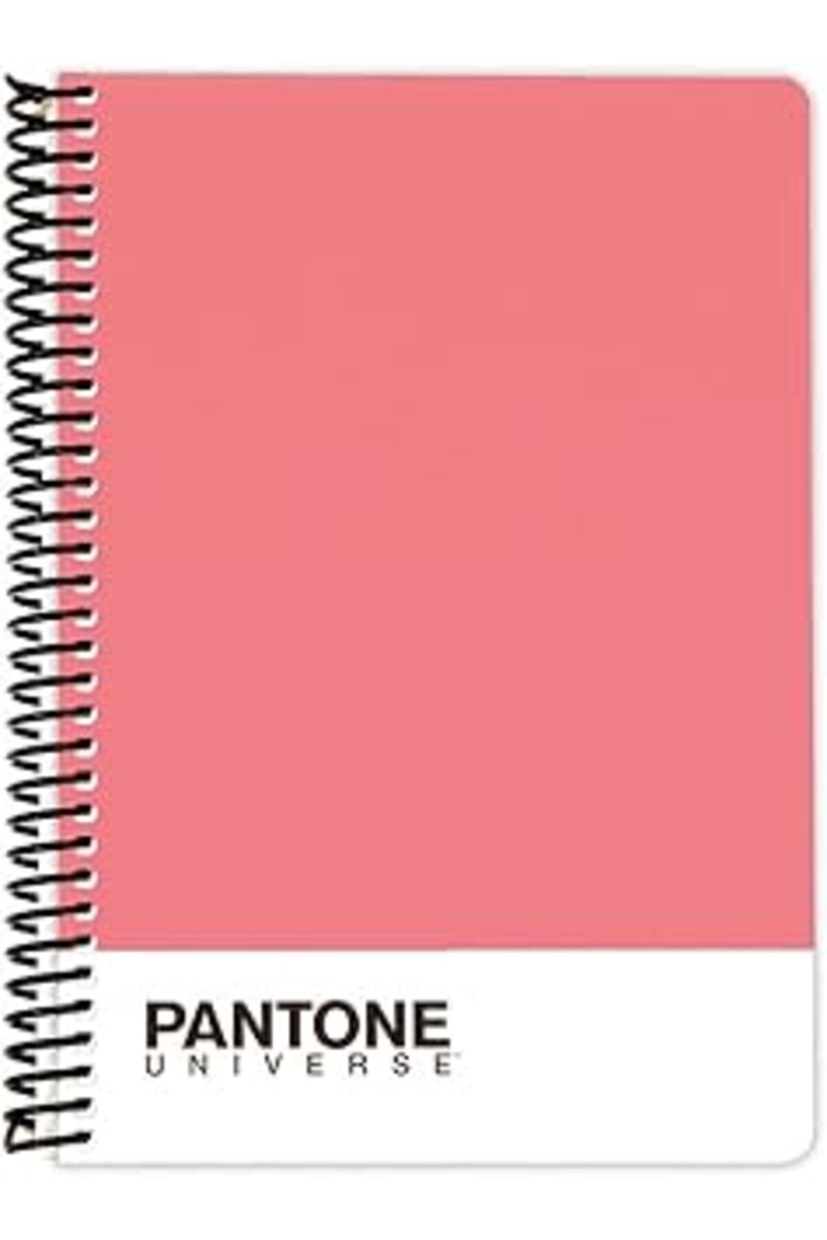Pazarcan Pantone Universe A5 Boy Çizgili Spiralli Defter Pembe