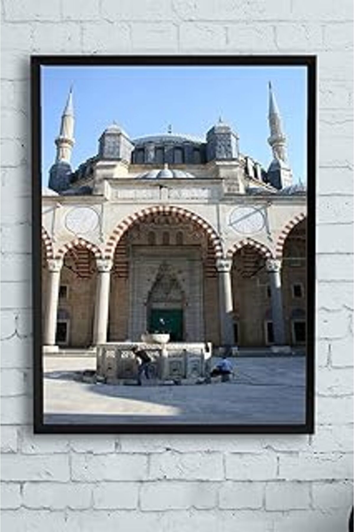 Pazarcan Postermanya (Pster13203) Selimiye Camii Çerçeveli Tablo (40X50Cm)