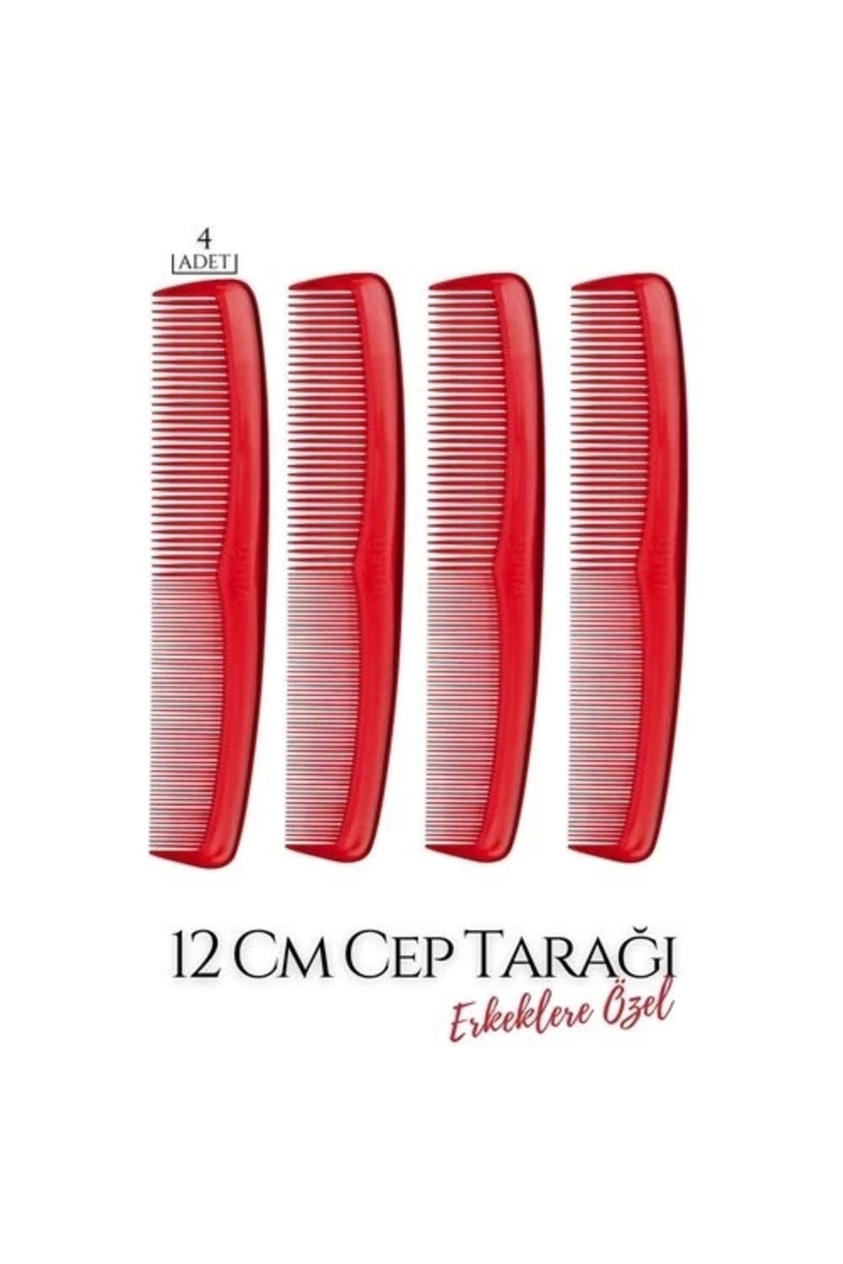 Generic 12 Cm Erkek Cep Tarağı 4 ADET