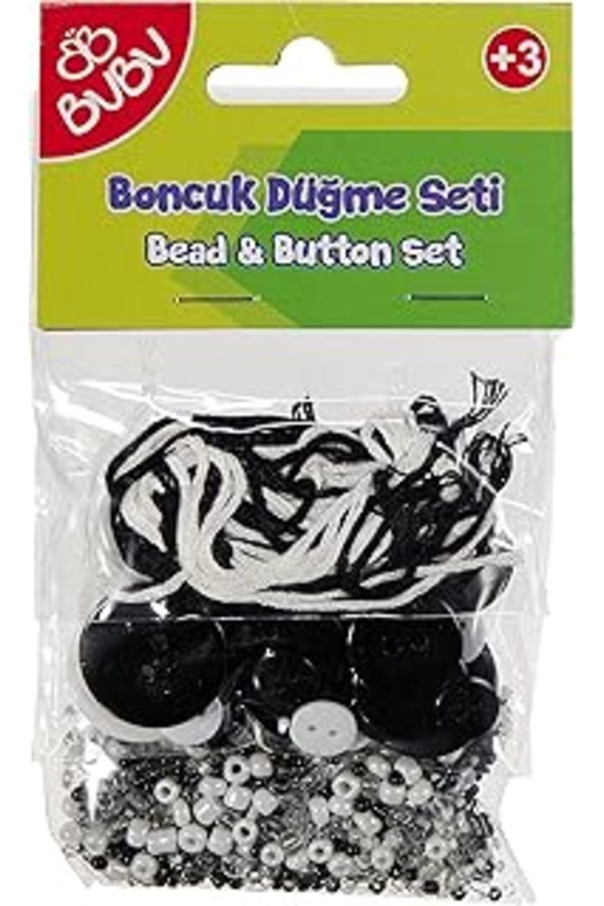 ASİTAN Bu-bu Boncuk Düğme Seti