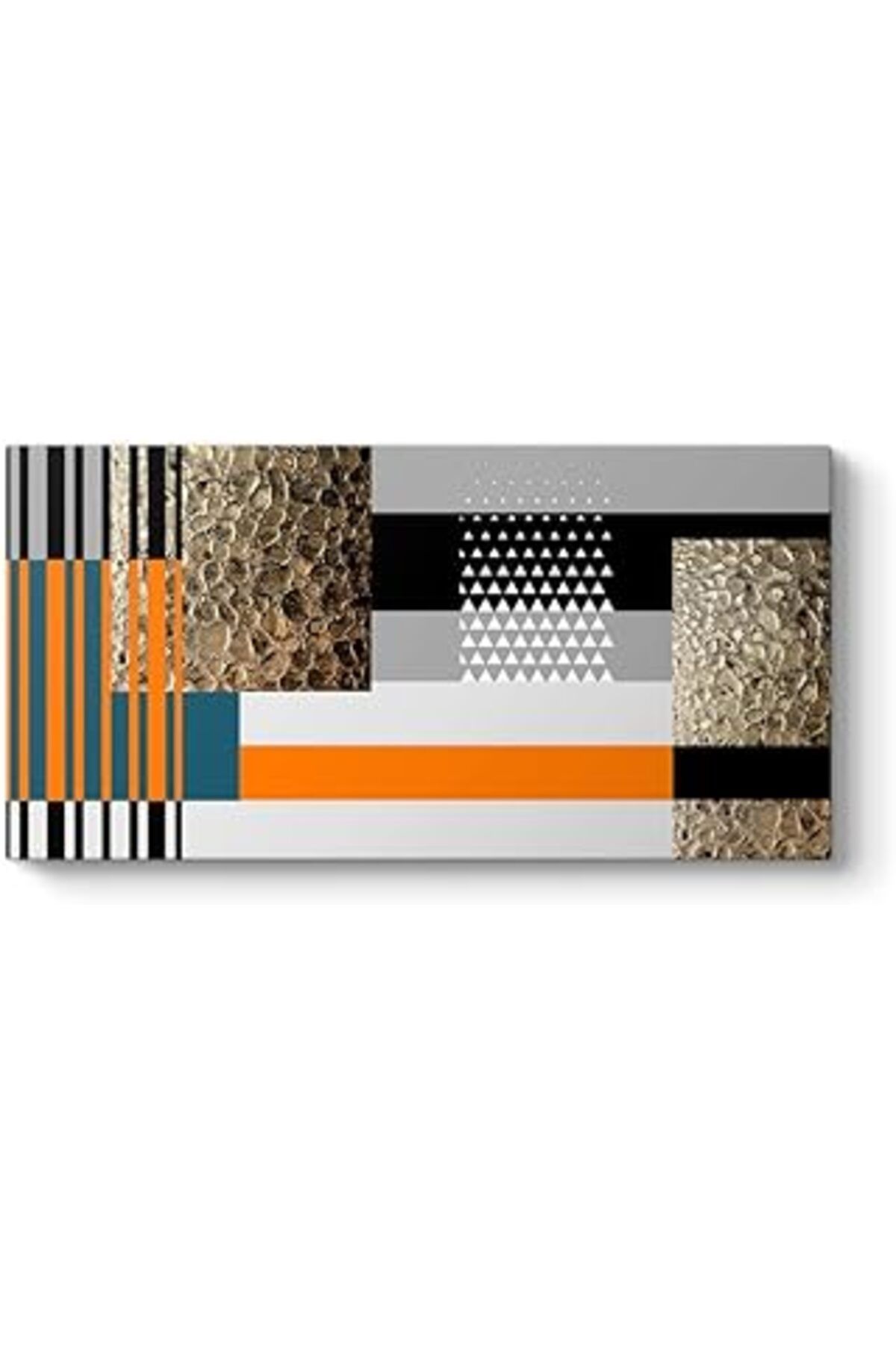 NETWORK ART Tabloshop İllüstrasyon Gold Soyut Tablo 60 X 30