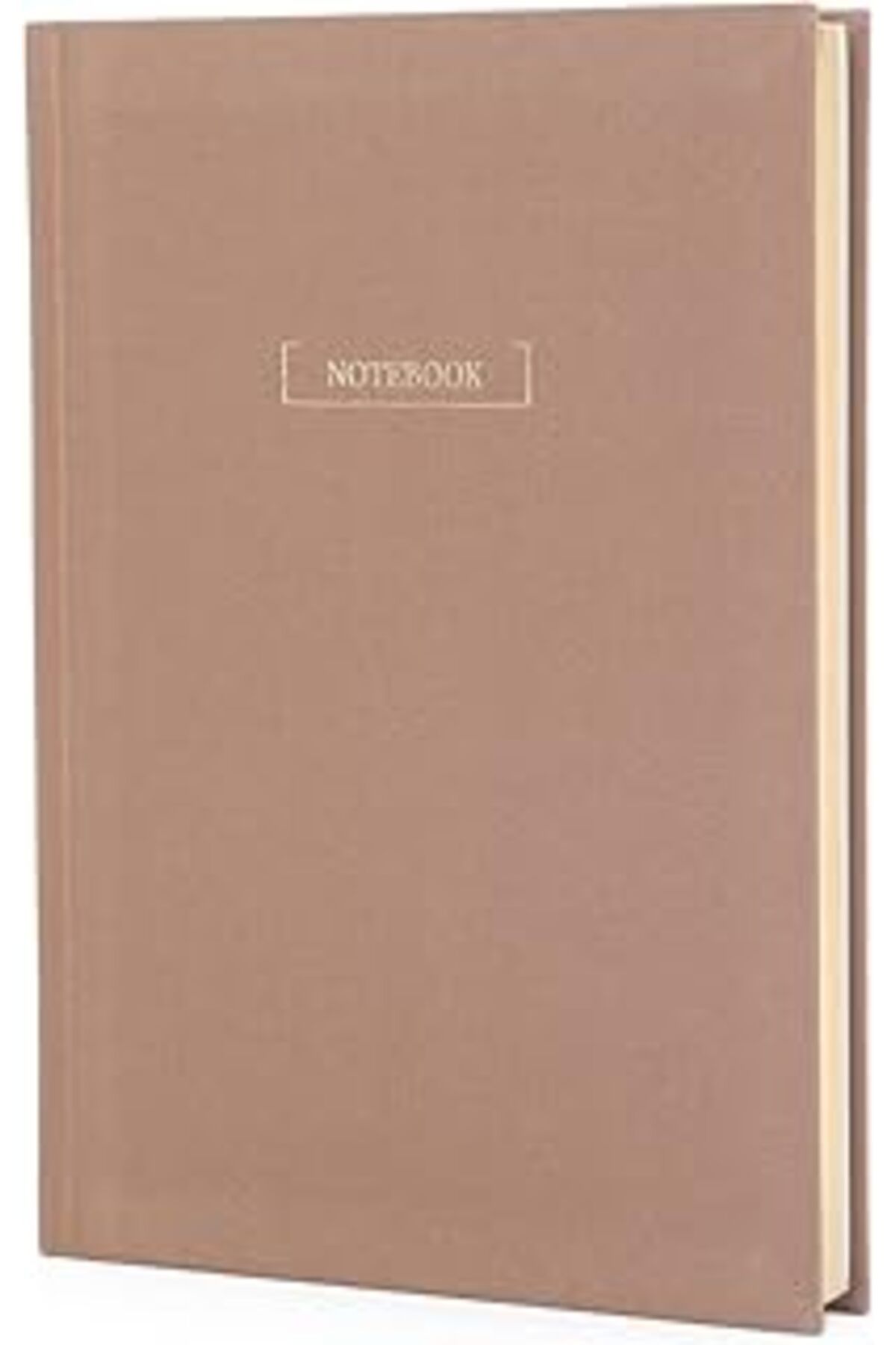 ASİTAN Sütlü Kahve Notebook | Noktalı Sayfalı Sert Kapaklı A5 Boyutunda Not Defteri | Günlük | 15 X 21 Cm.