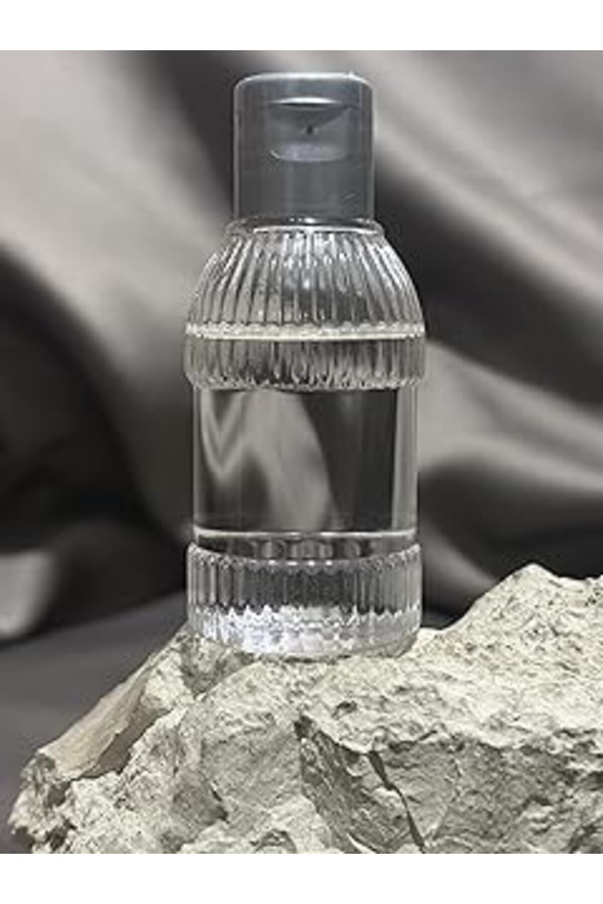 Pazarcan 50 Adet 50 Ml Boş Plastik Şişe Ym23 Gri Kapak